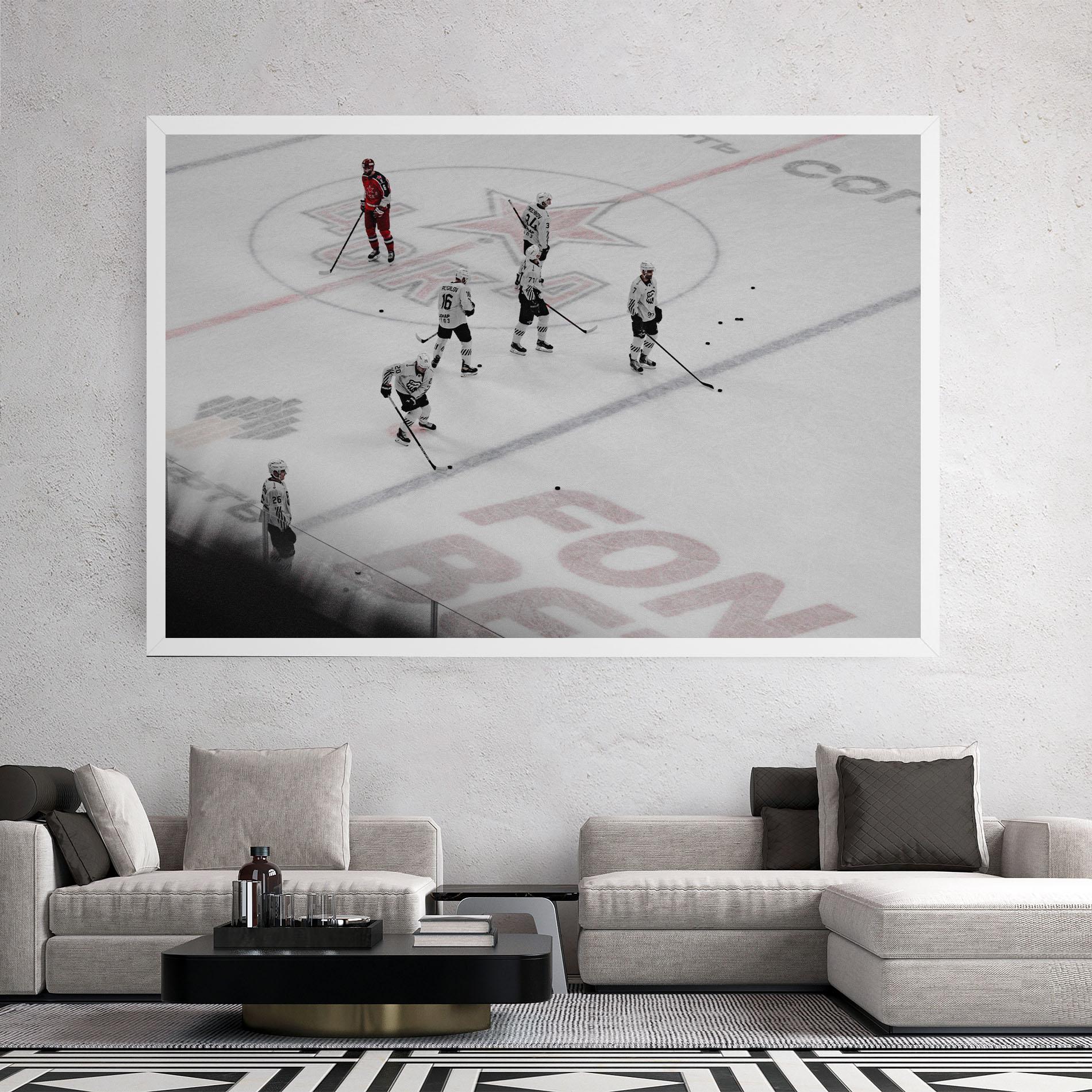 Картина на платно Ice Intuition mockup 2