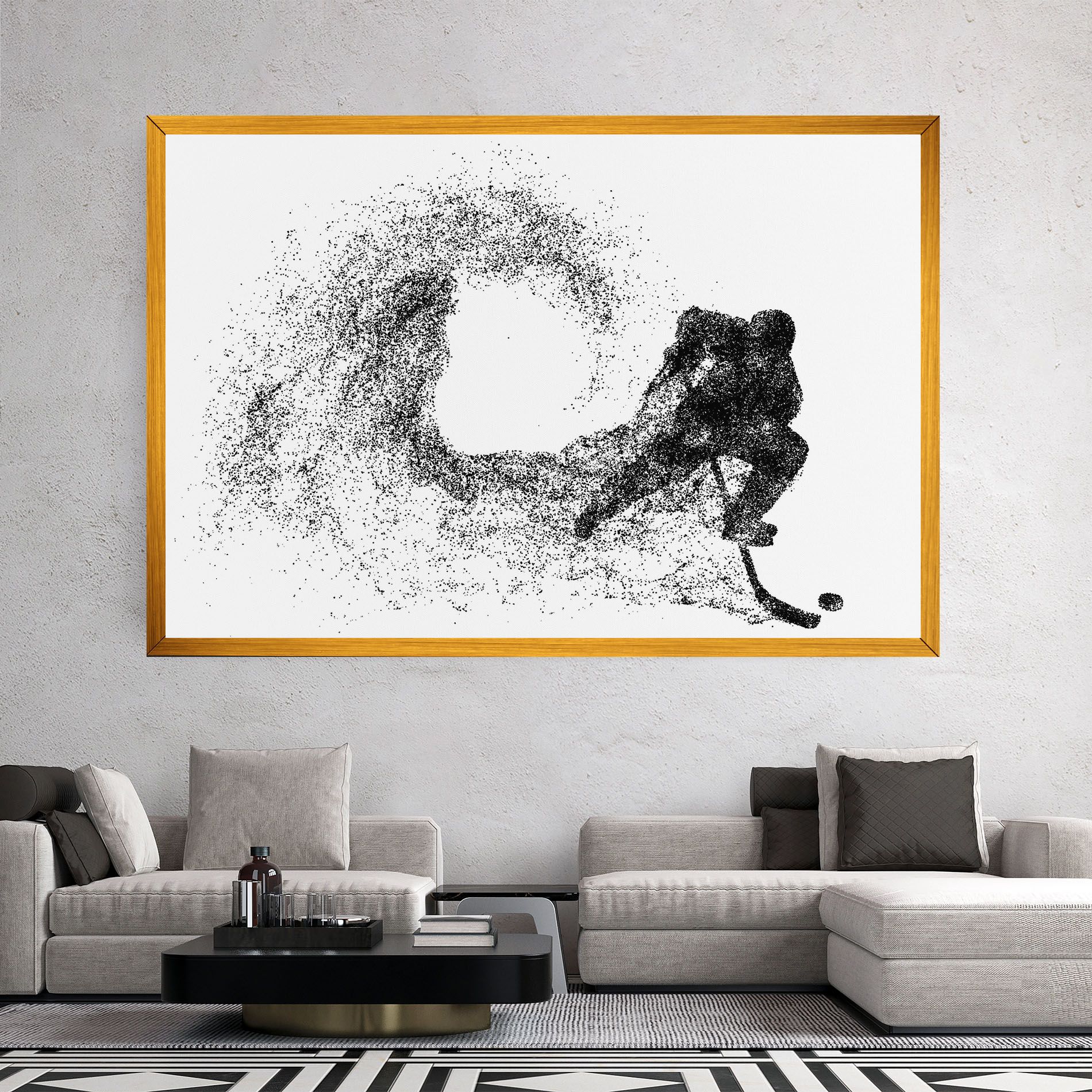 Hockey Playing mockup 2