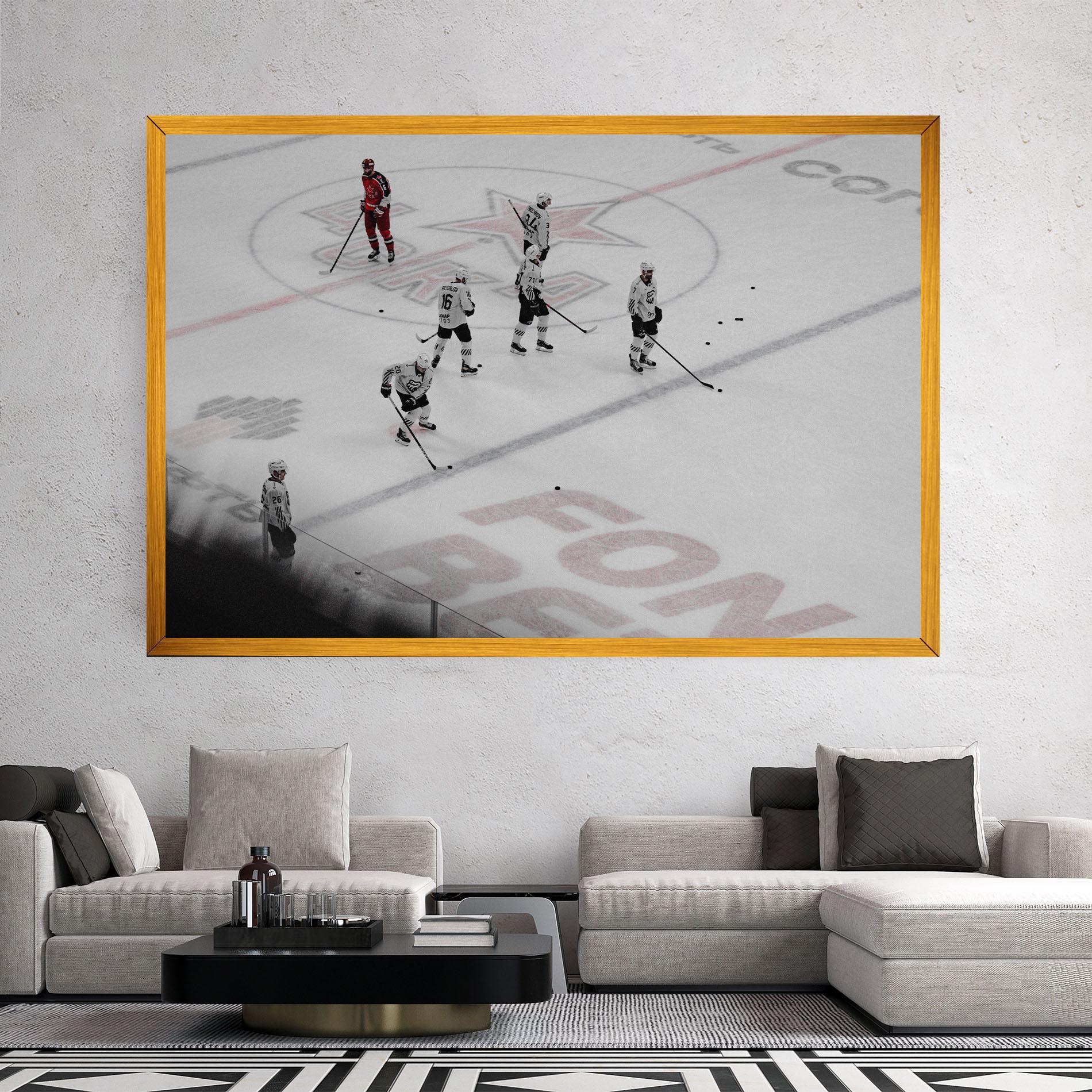 Картина на платно Ice Intuition mockup 2