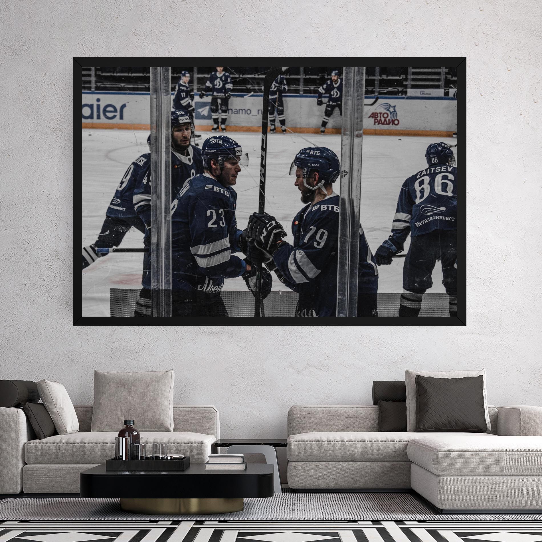 Hockey Players mockup 2