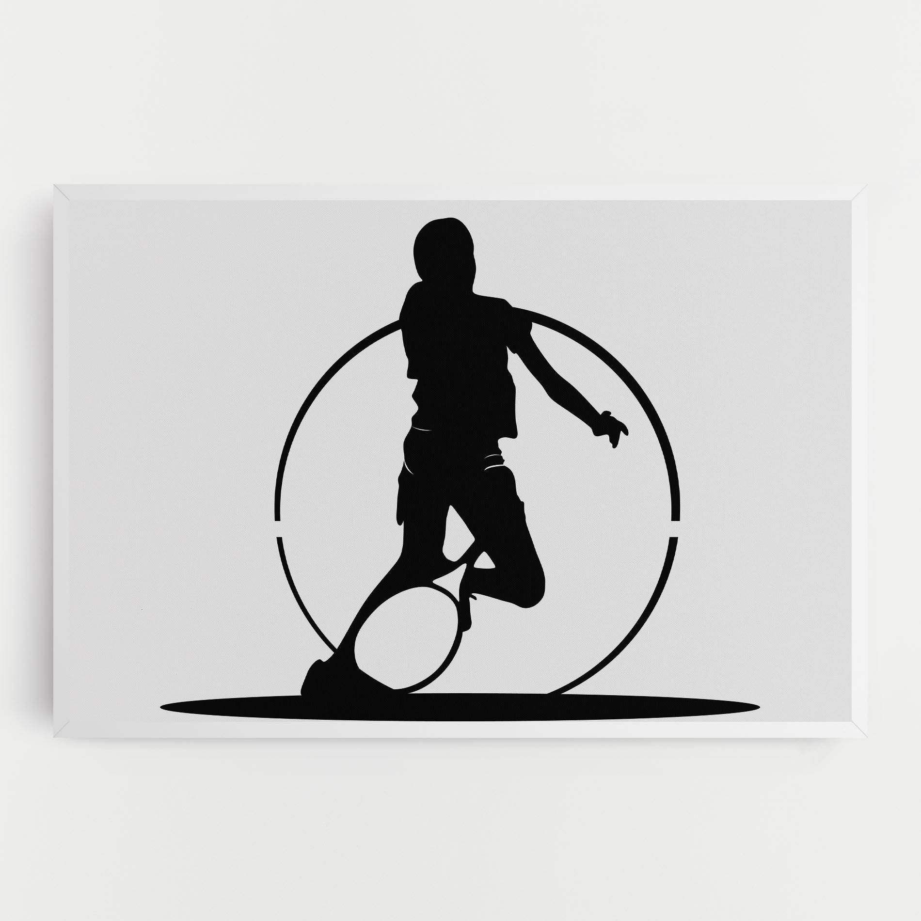 Black Tennis Circle mockup 0