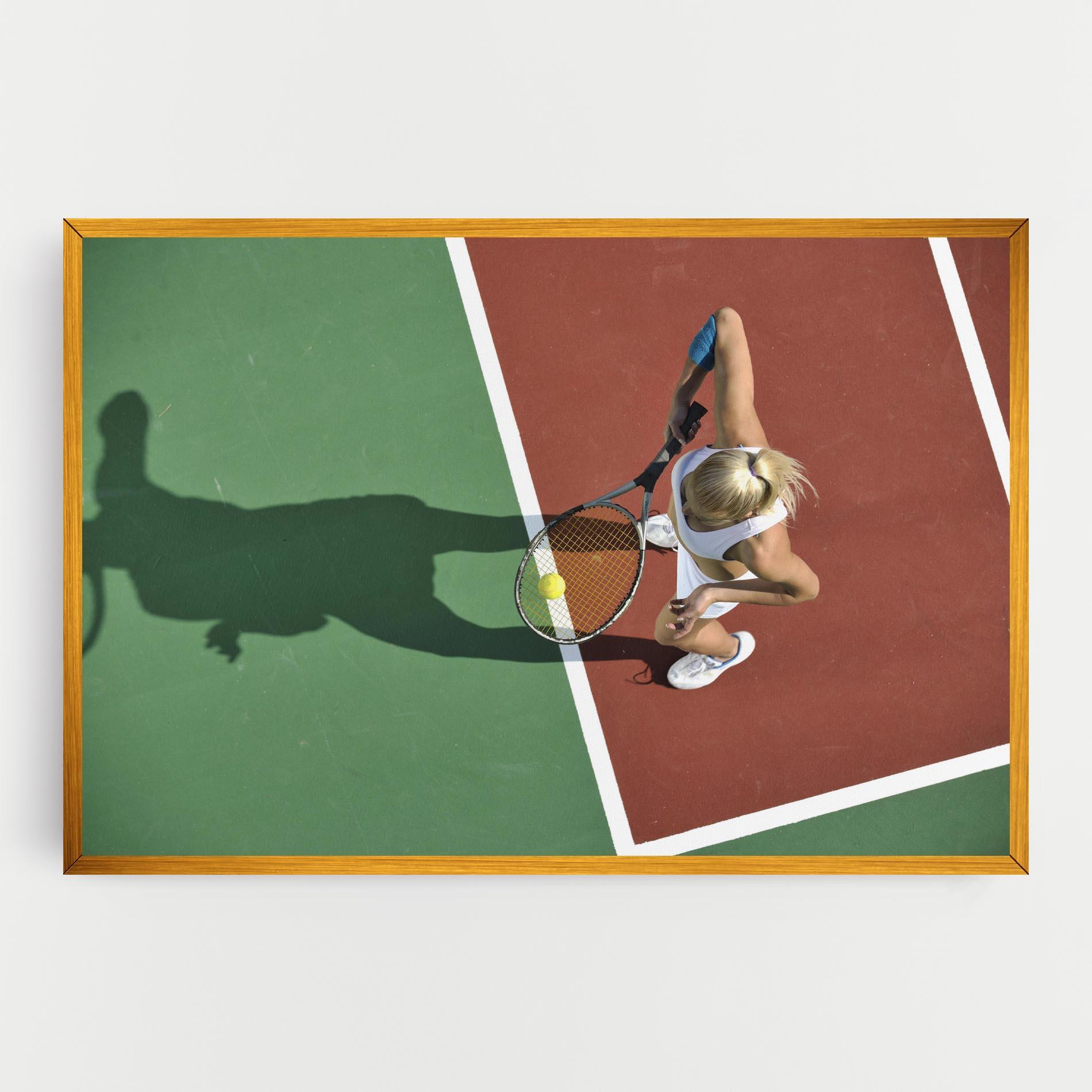 Картина на платно Outdoor Tennis mockup 0