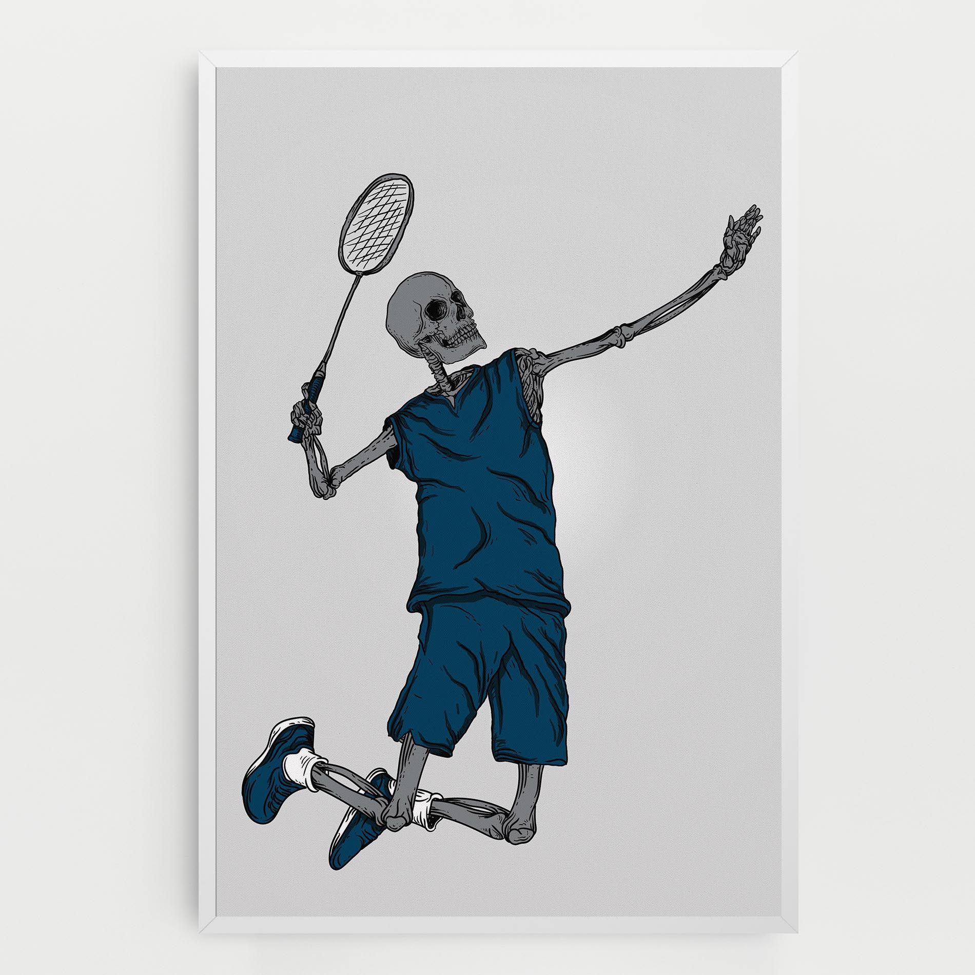 Blue Skull Tennis mockup 0