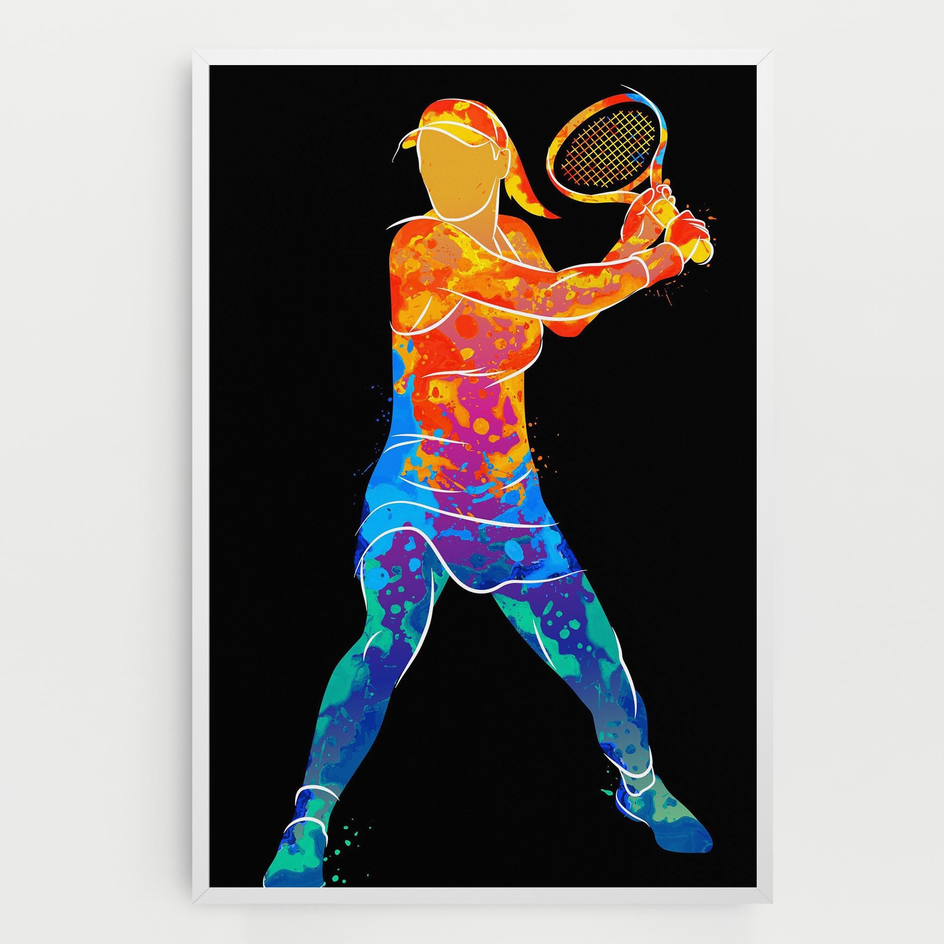 Green Orange Tennis mockup 0
