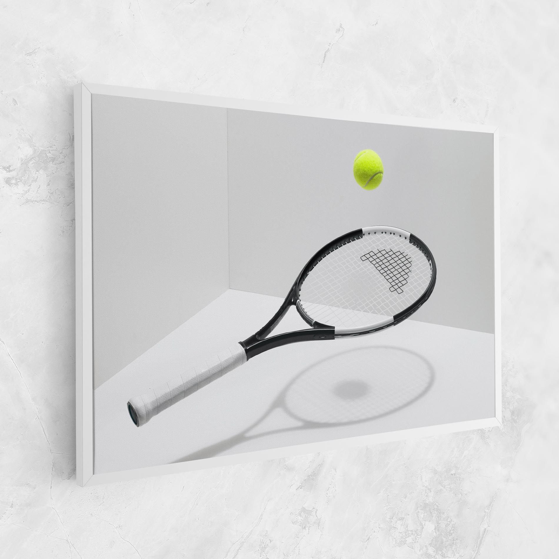 Floating Tennis Racket mockup 1