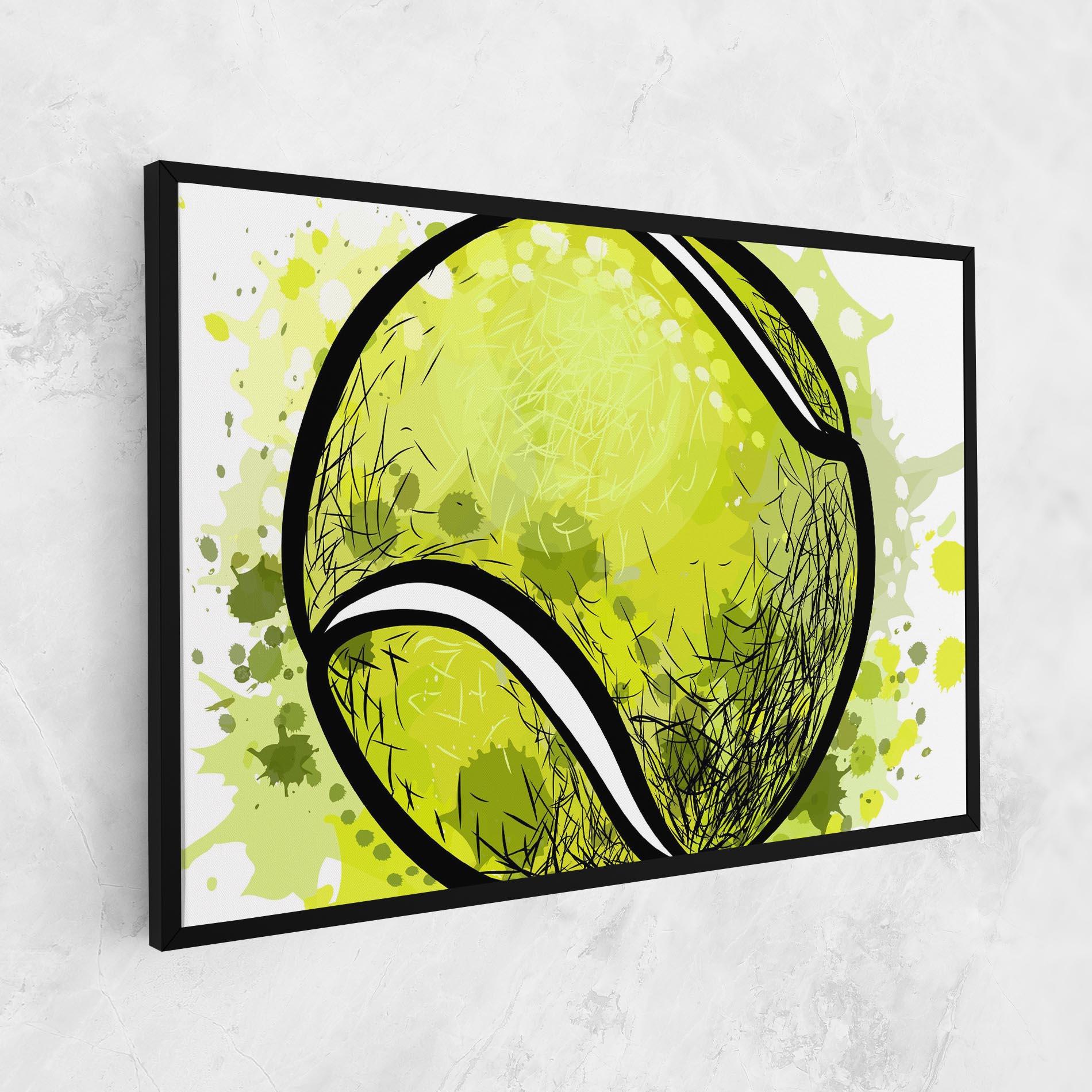 Картина на платно Big Tennis Ball mockup 1