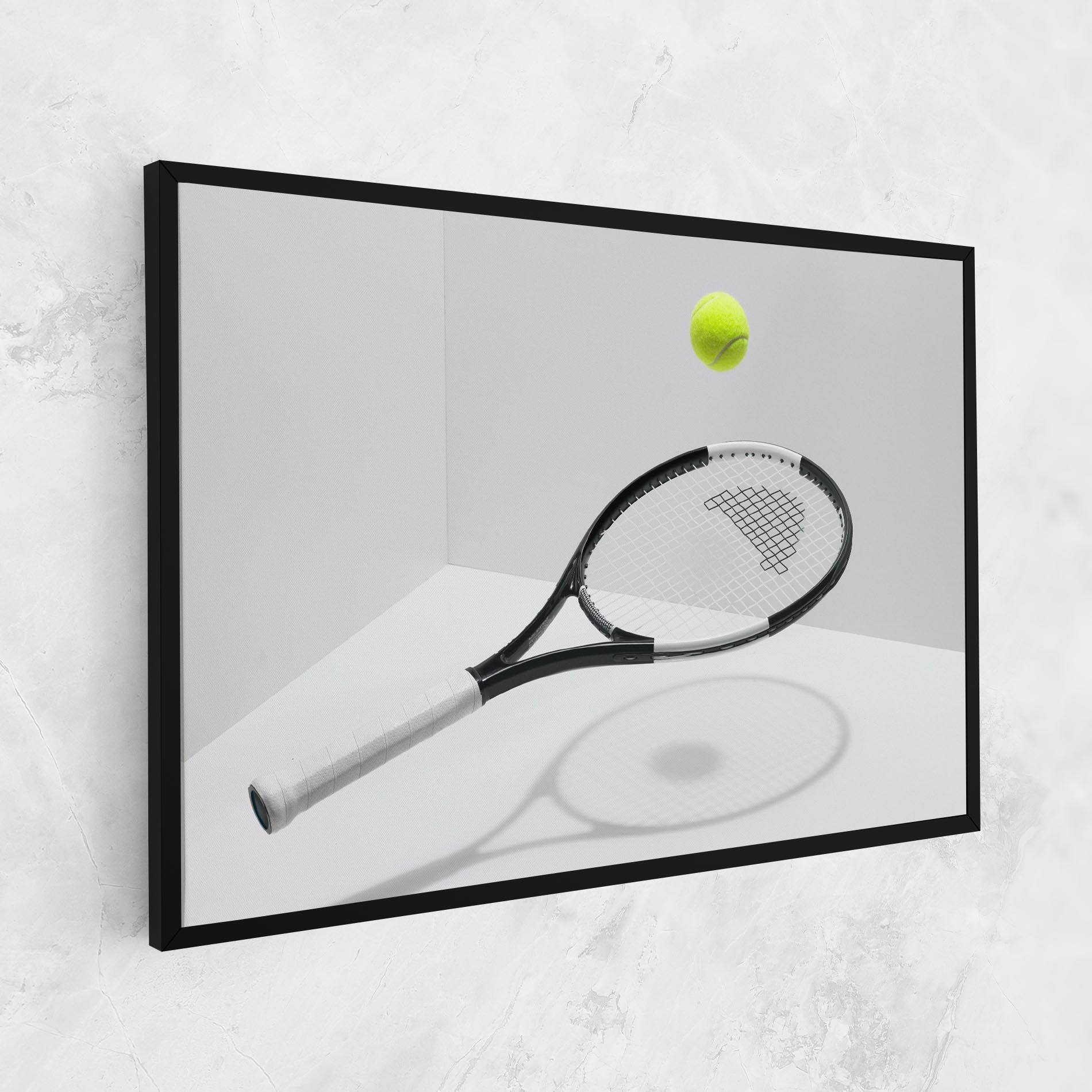 Картина на платно Floating Tennis Racket mockup 1