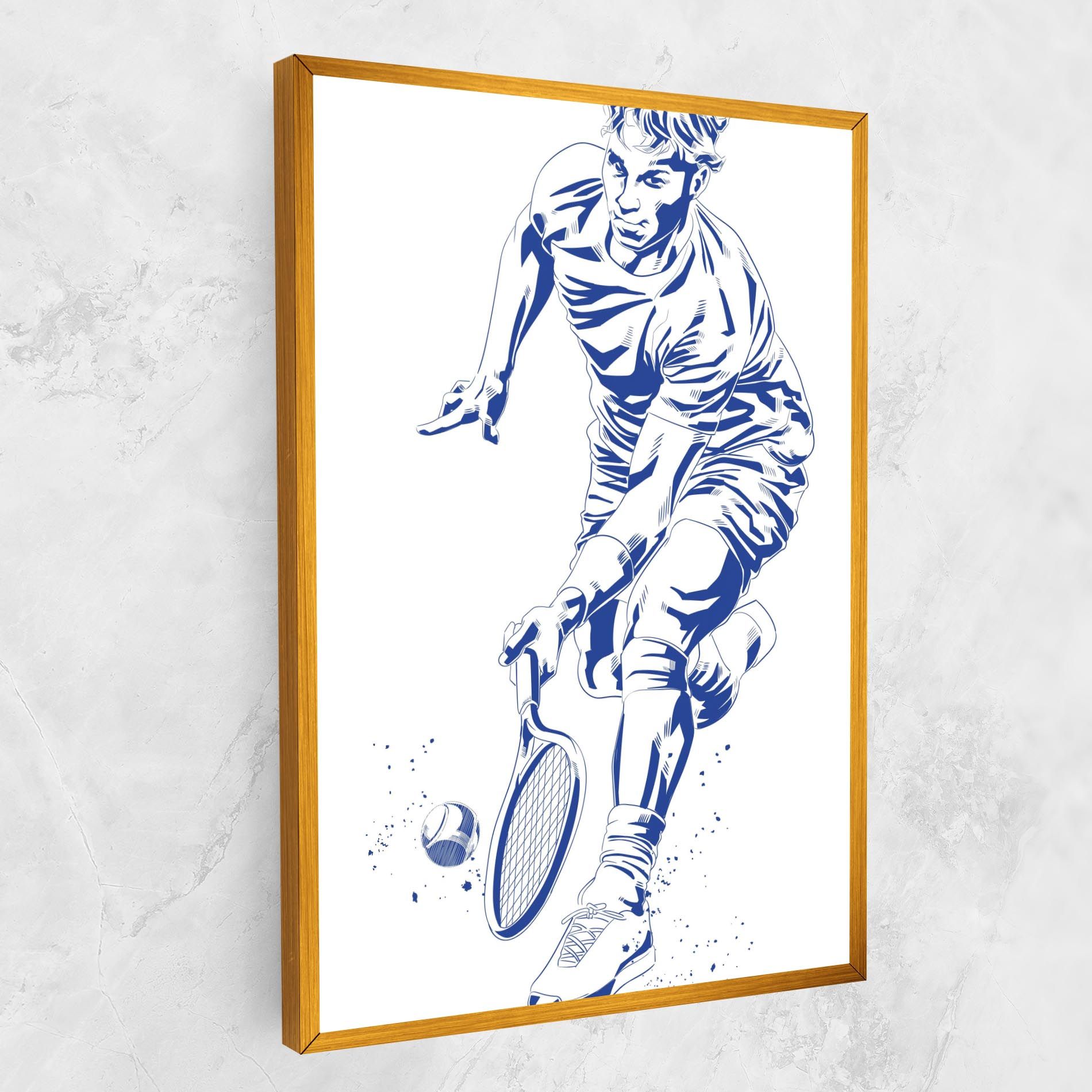 Blue Tennis mockup 1