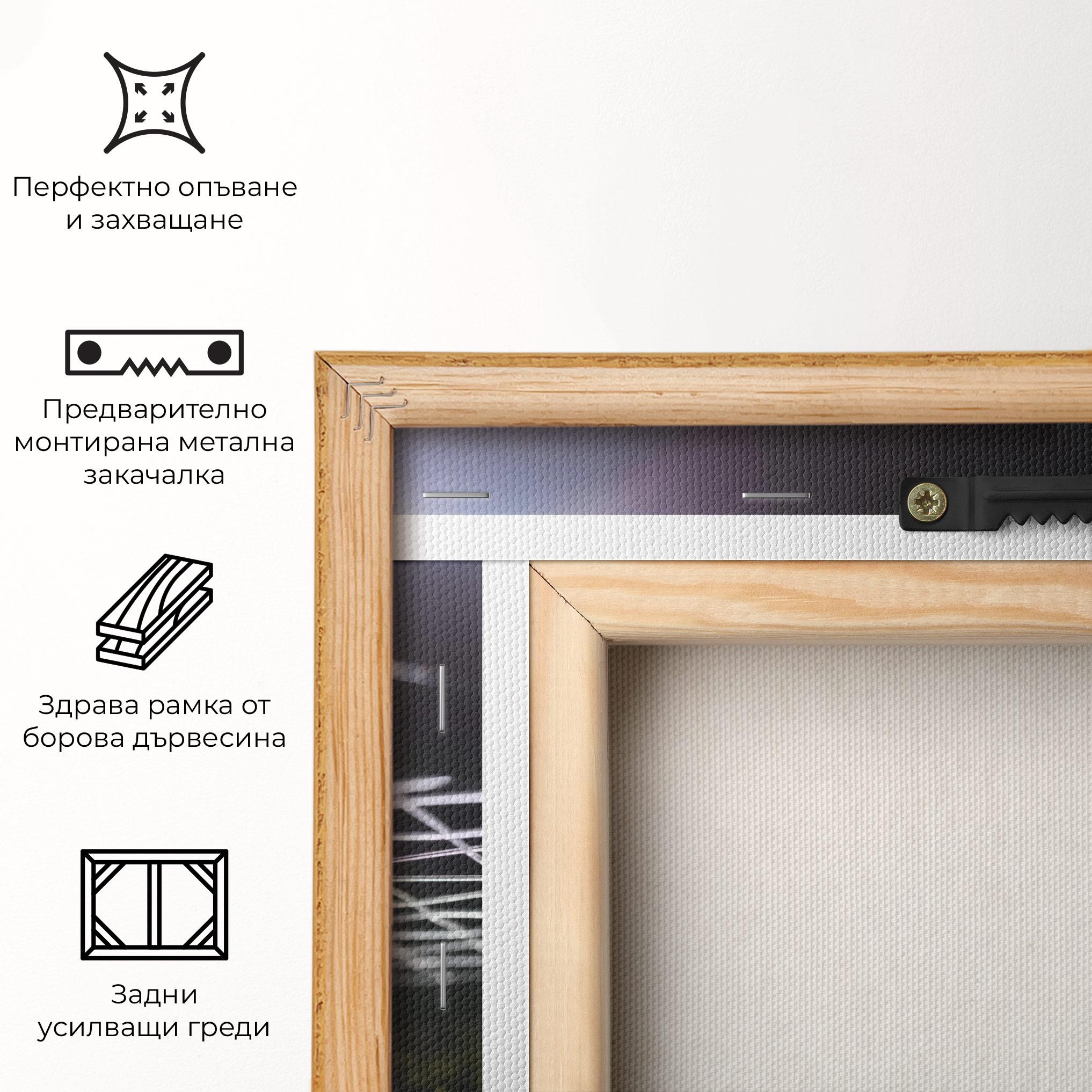 Картина на платно Close Up Tennis Ball mockup 5