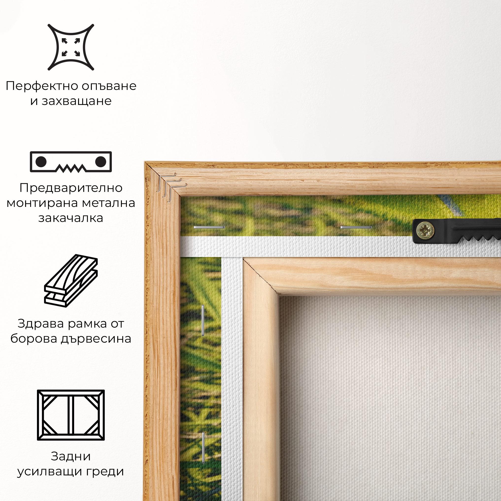 Картина на платно Green Tennis Ball mockup 5