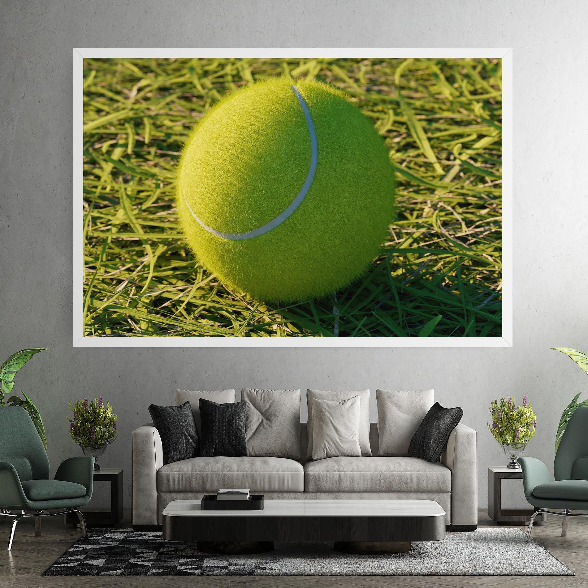 Green Tennis Ball mockup 7