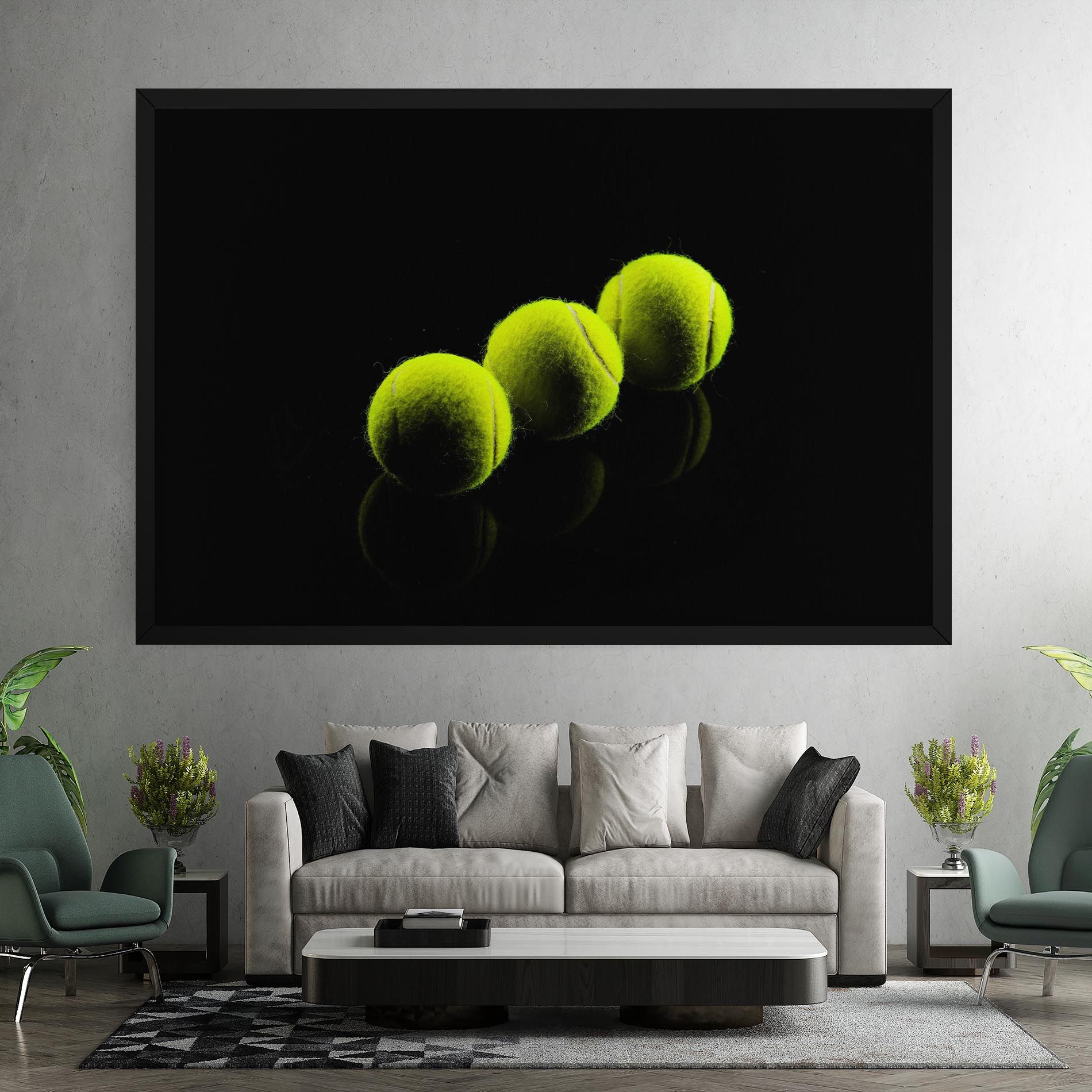 3 Tennis Balls mockup 7