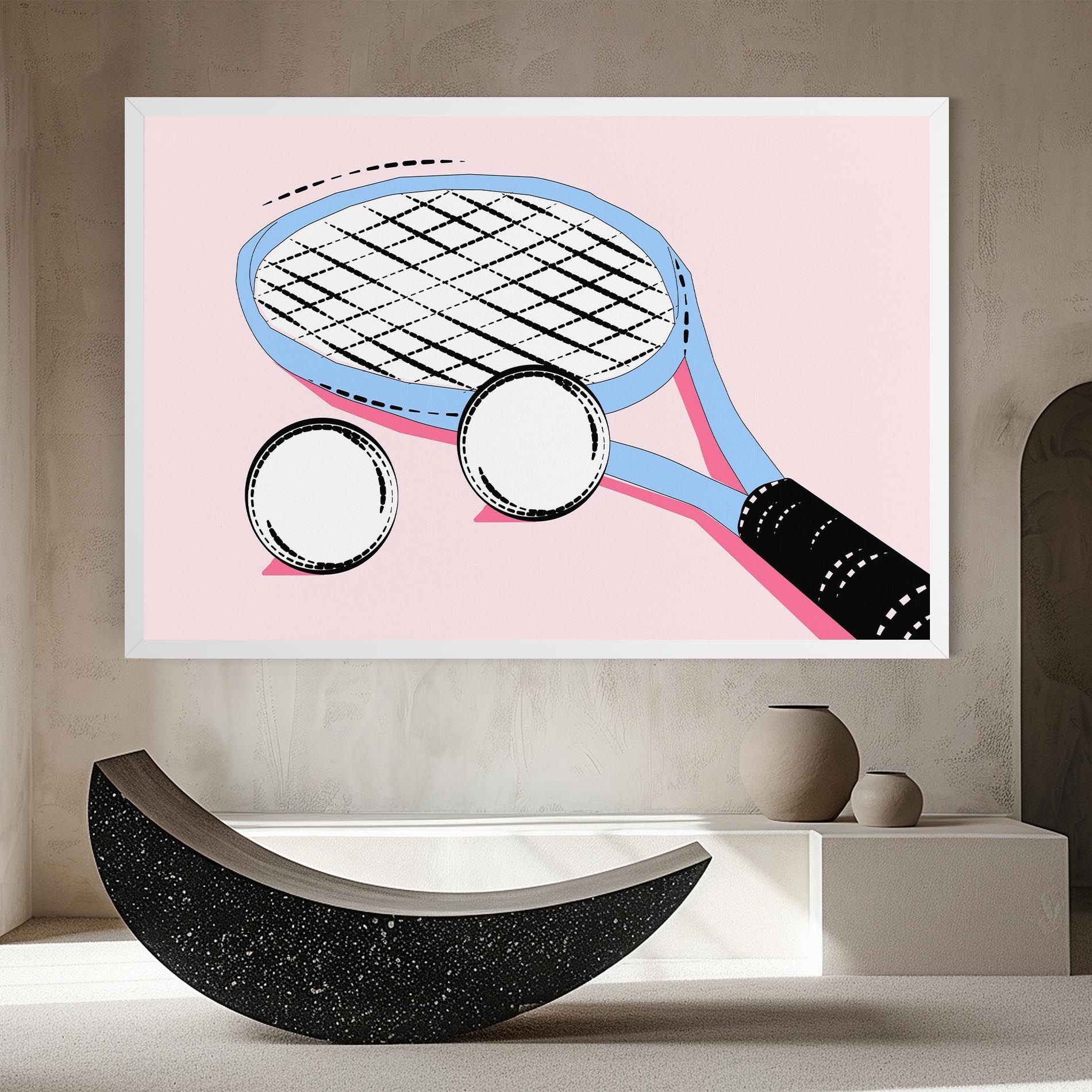 Pink Tennis mockup 8