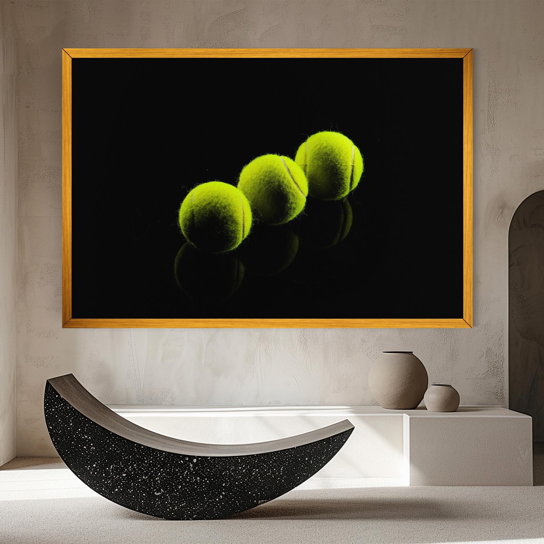 Картина на платно 3 Tennis Balls mockup 8