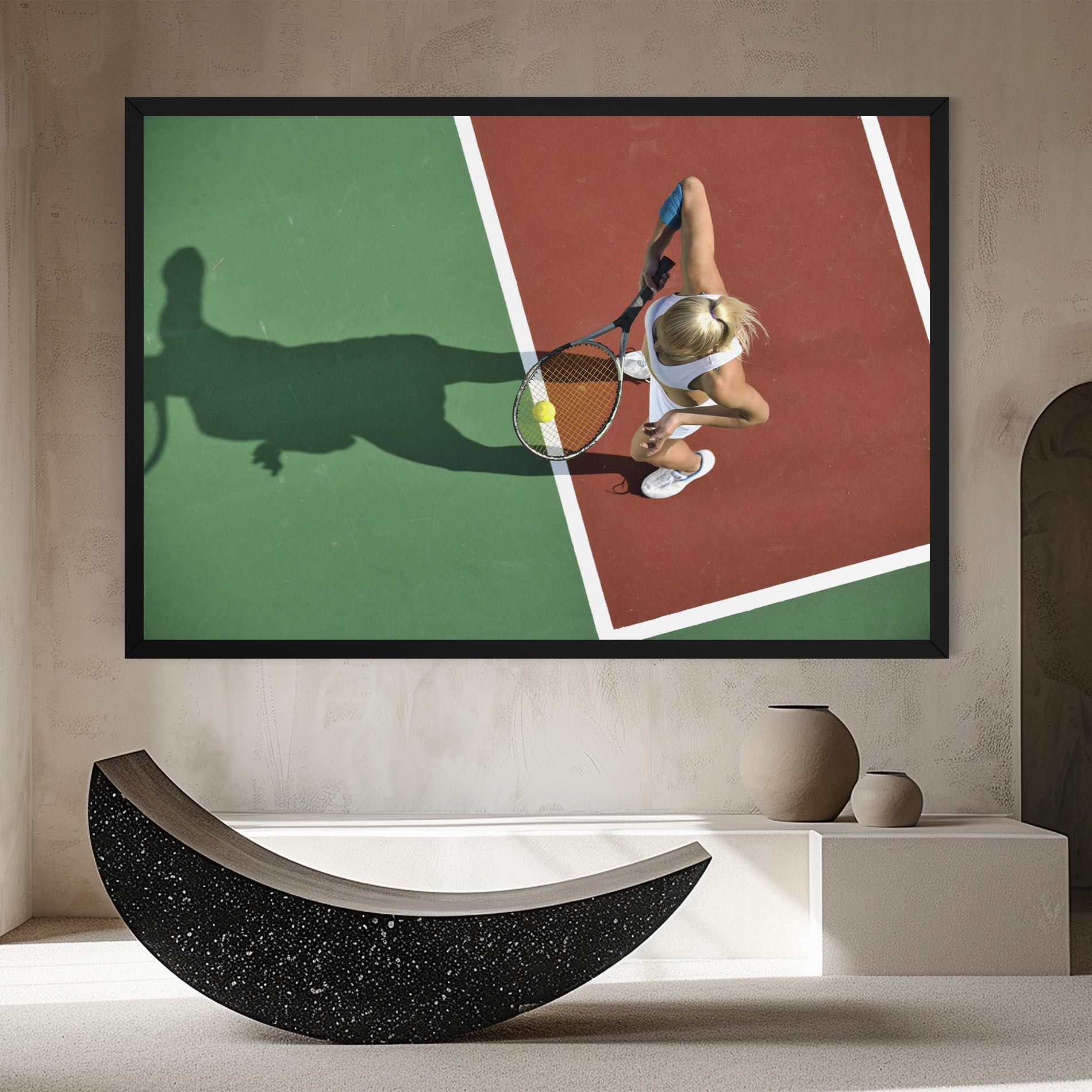 Картина на платно Outdoor Tennis mockup 8