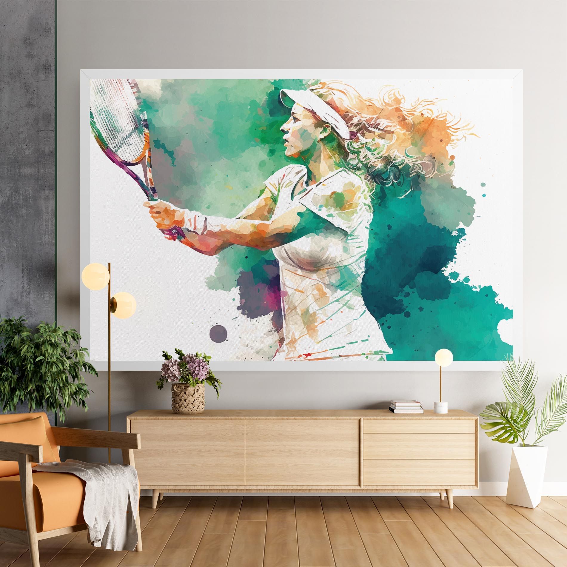 Green Art Tennis mockup 9