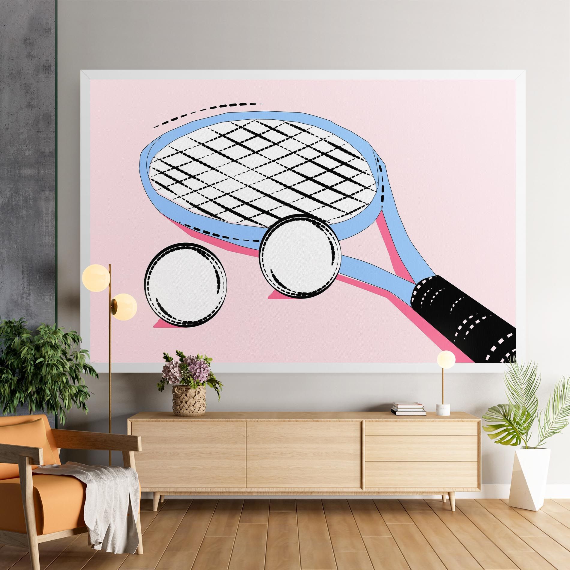Pink Tennis mockup 9