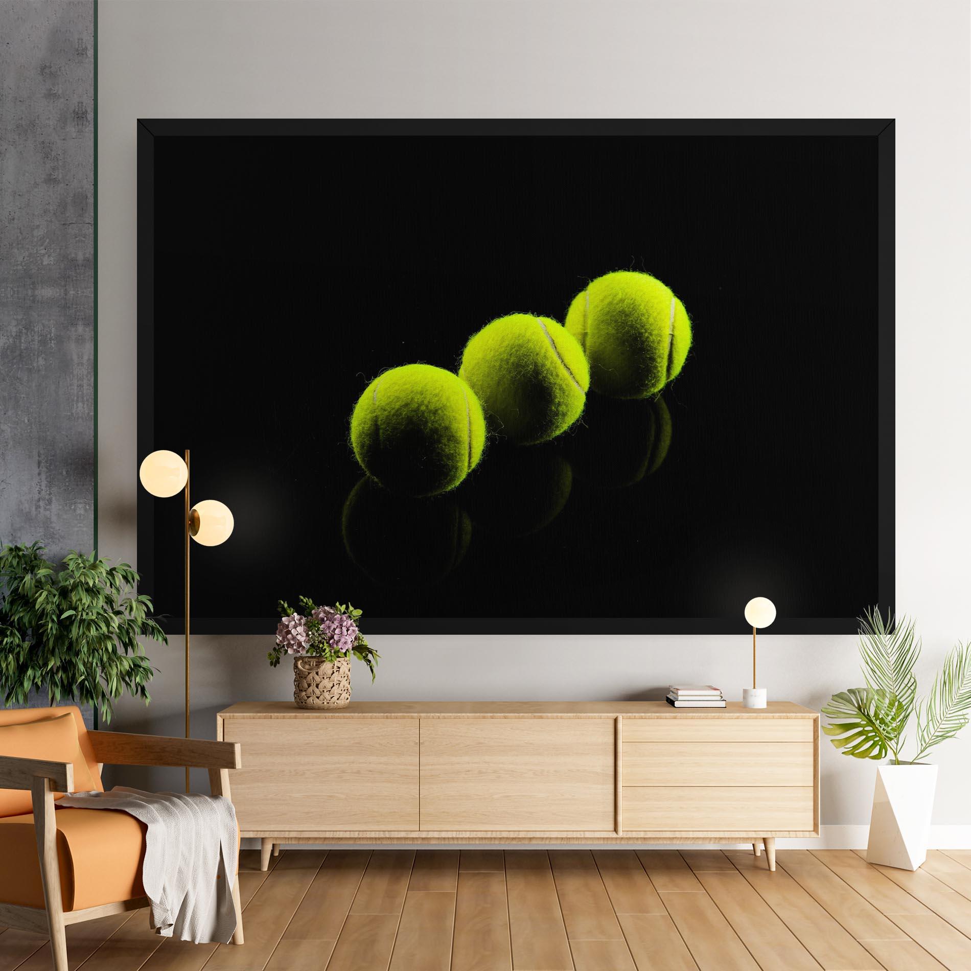 Картина на платно 3 Tennis Balls mockup 9