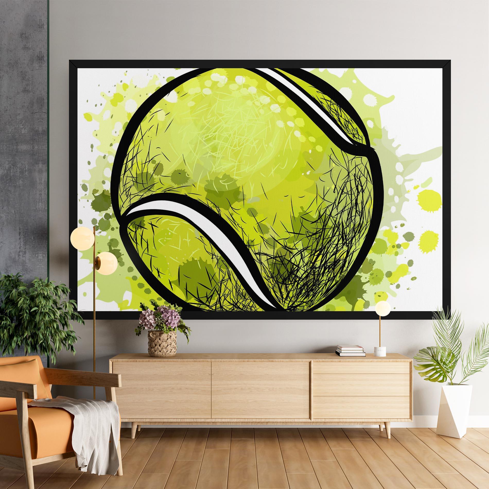 Картина на платно Big Tennis Ball mockup 9