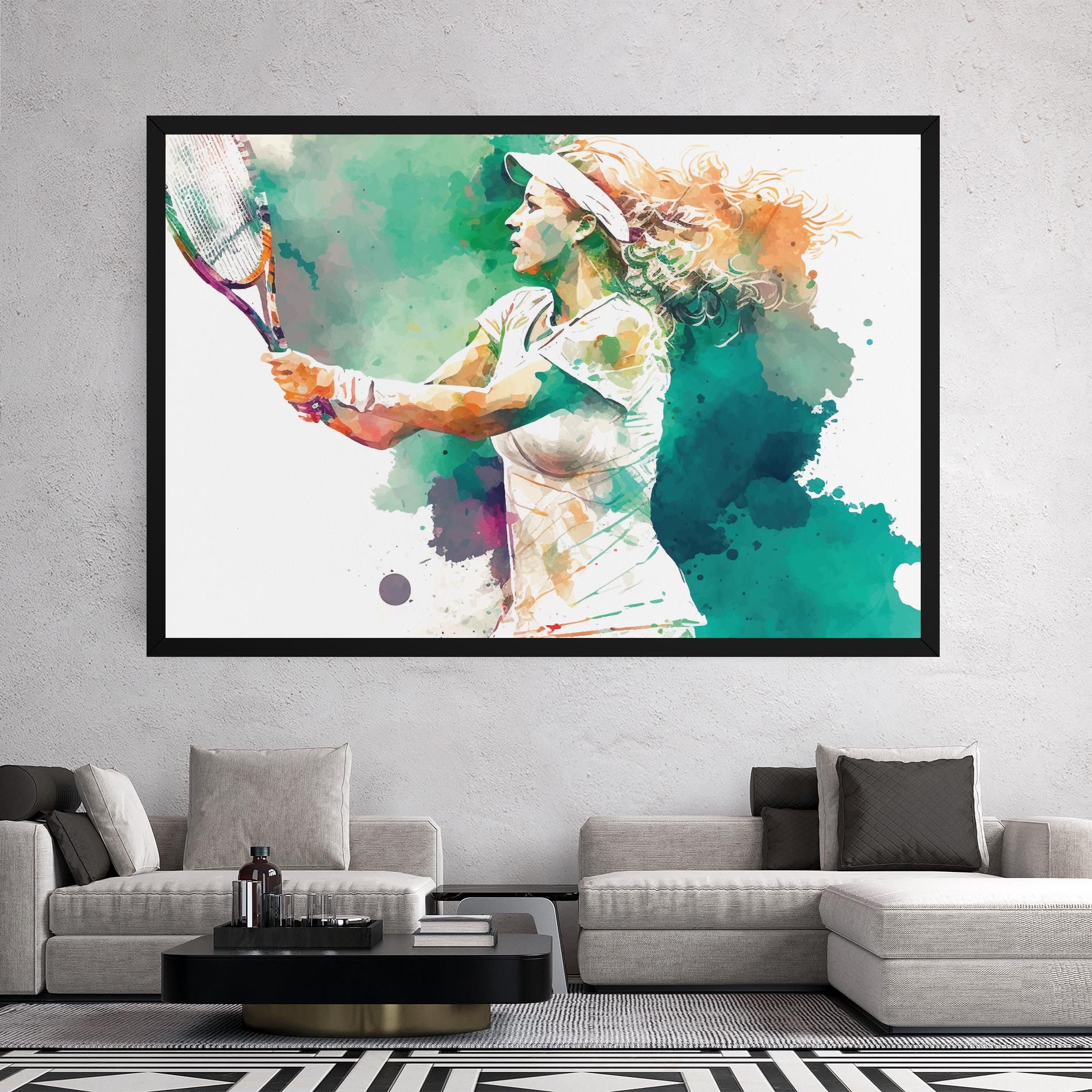 Green Art Tennis mockup 2