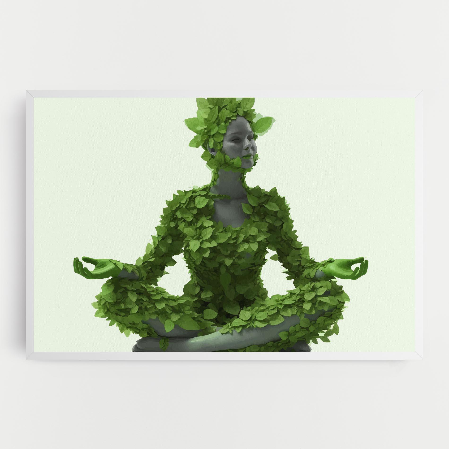 Картина на платно Nature Yoga mockup 0