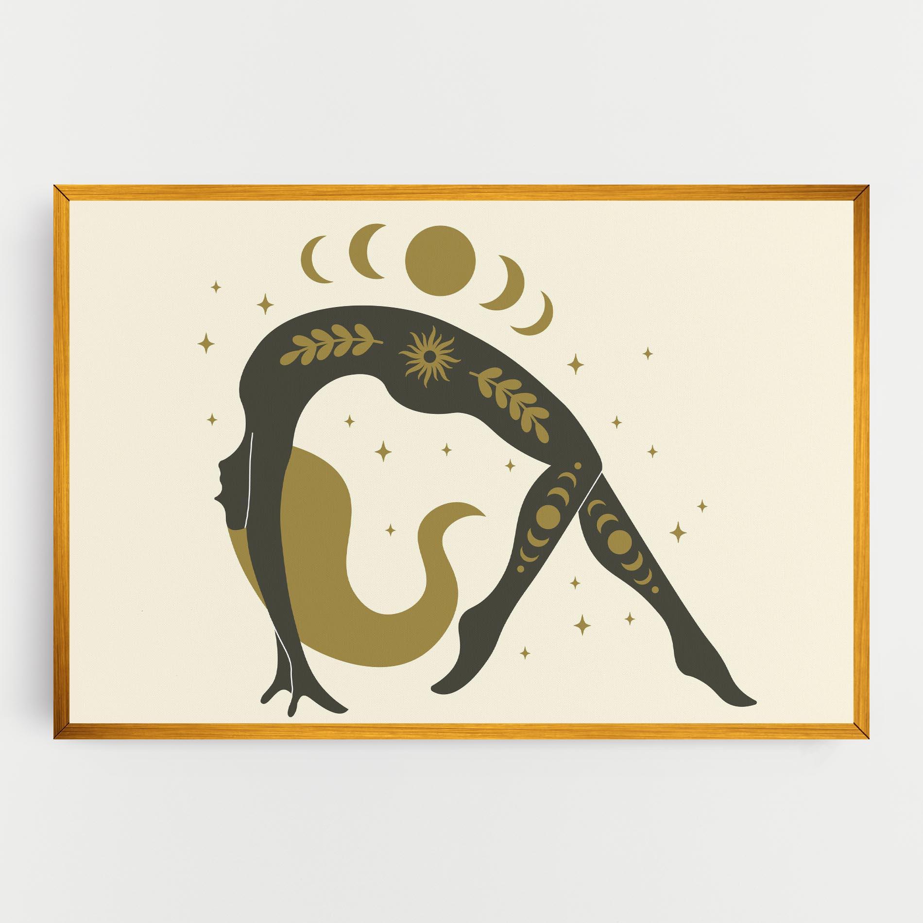 Картина на платно Chamatkarasana mockup 0