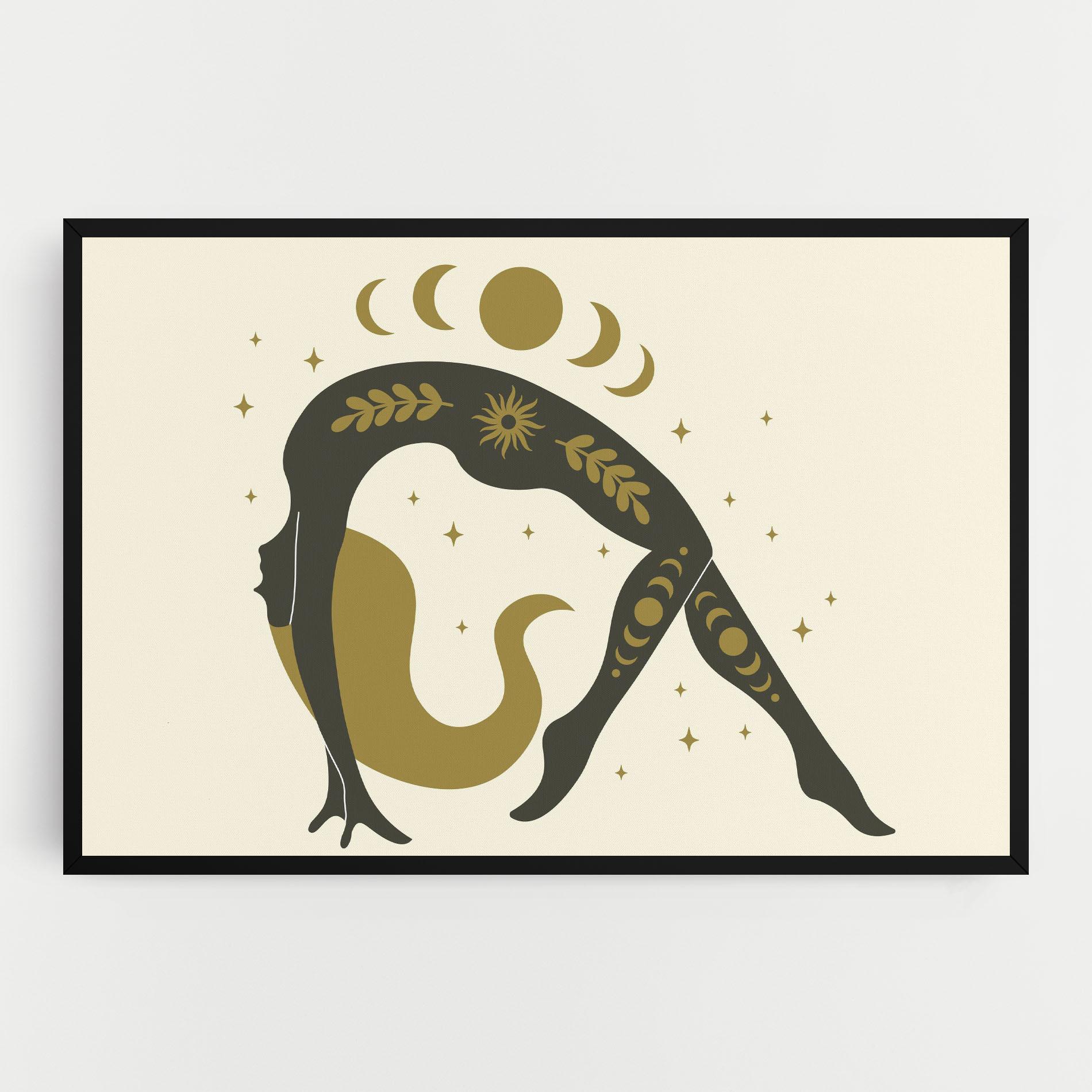 Картина на платно Chamatkarasana mockup 0