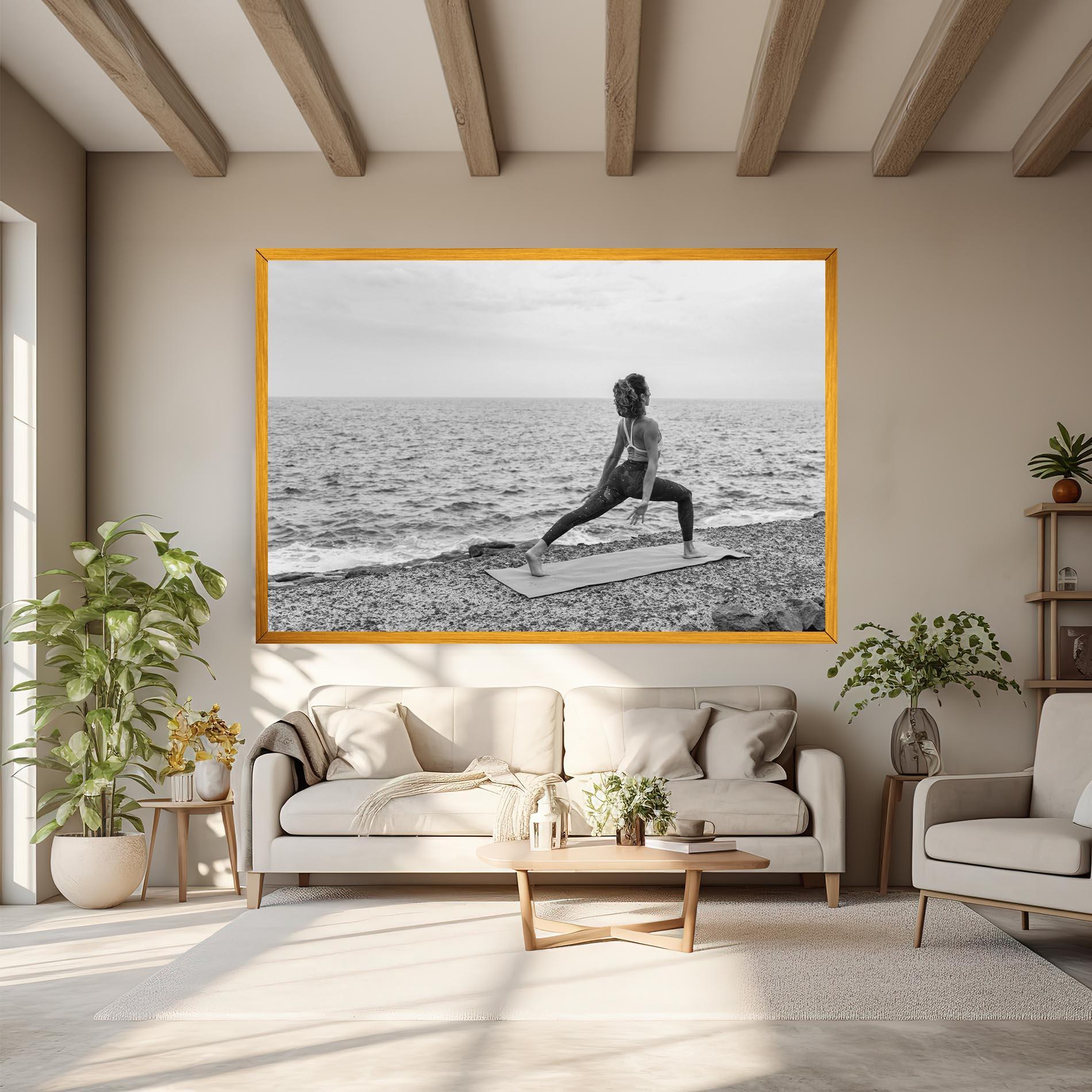 Картина на платно Blissful Balance mockup 6