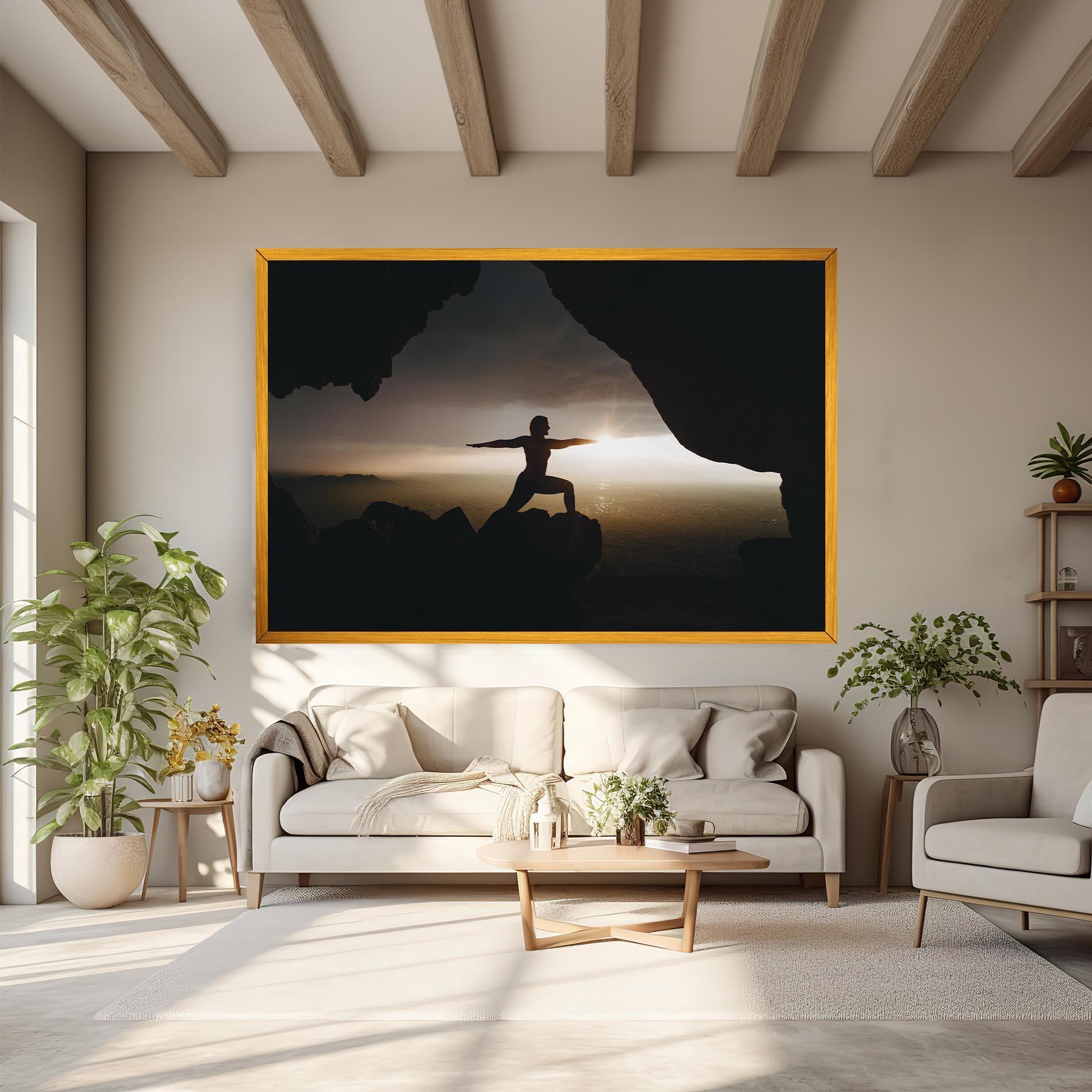 Картина на платно Harmony Hues mockup 6