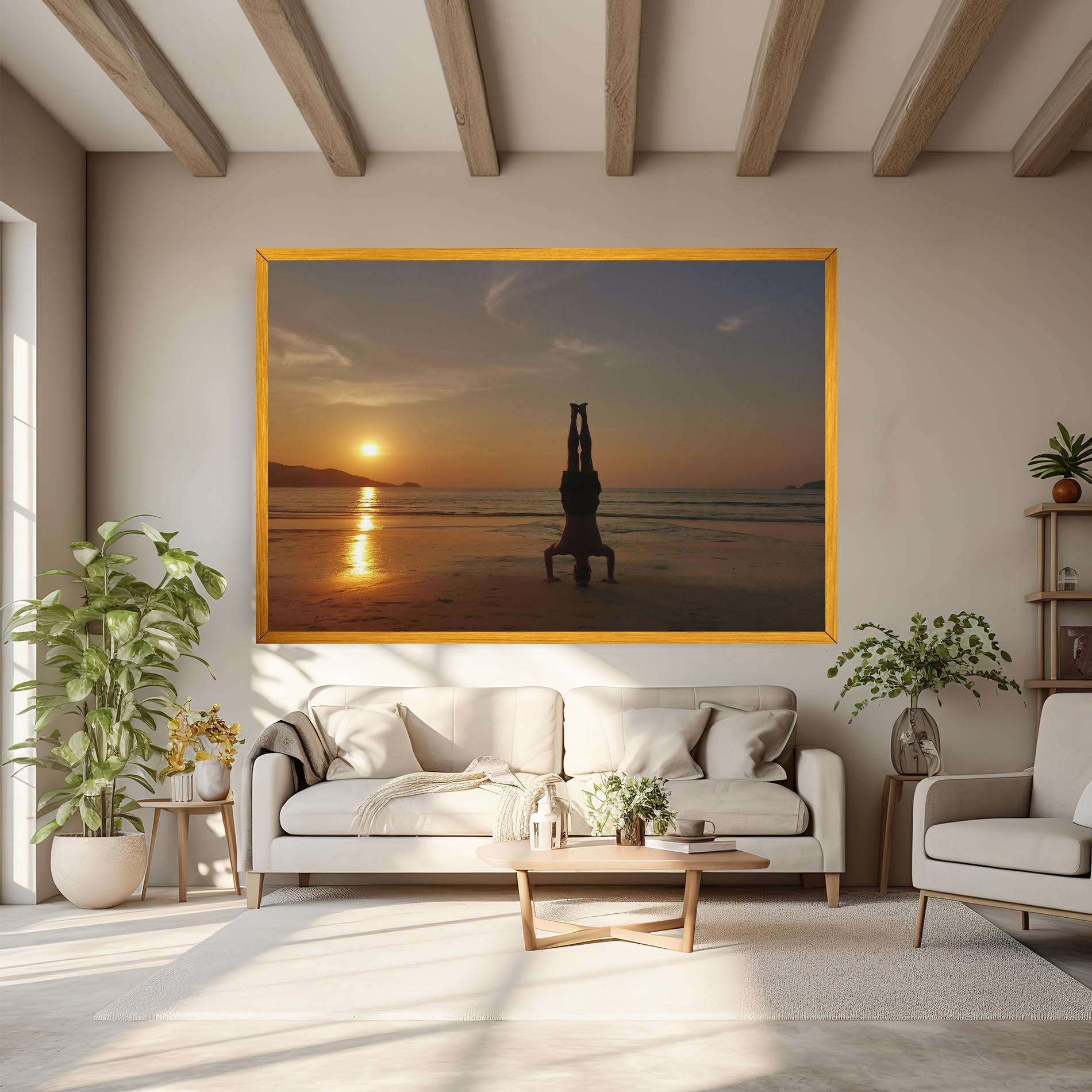 Картина на платно Inner Inhale mockup 6