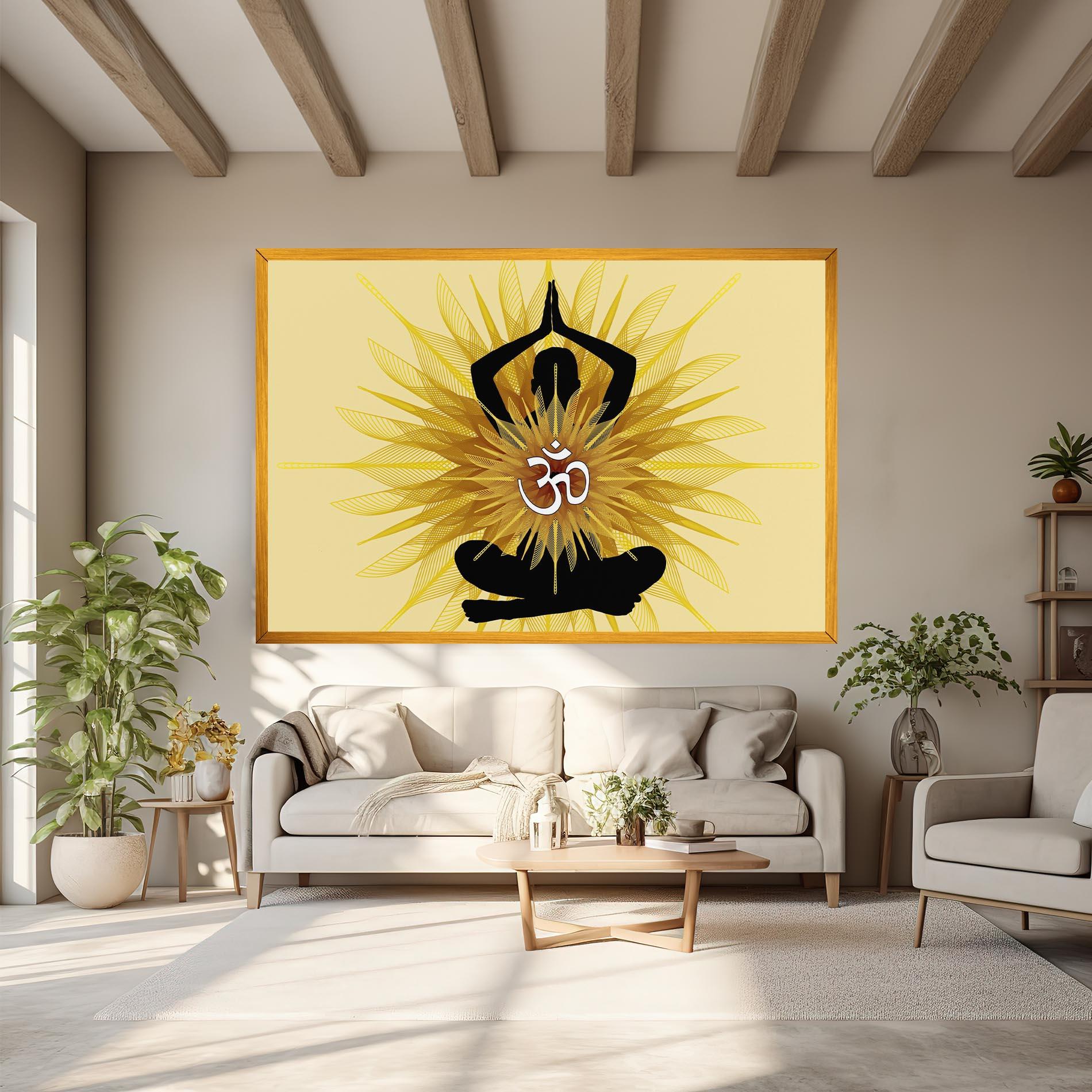 Картина на платно Manipura mockup 6