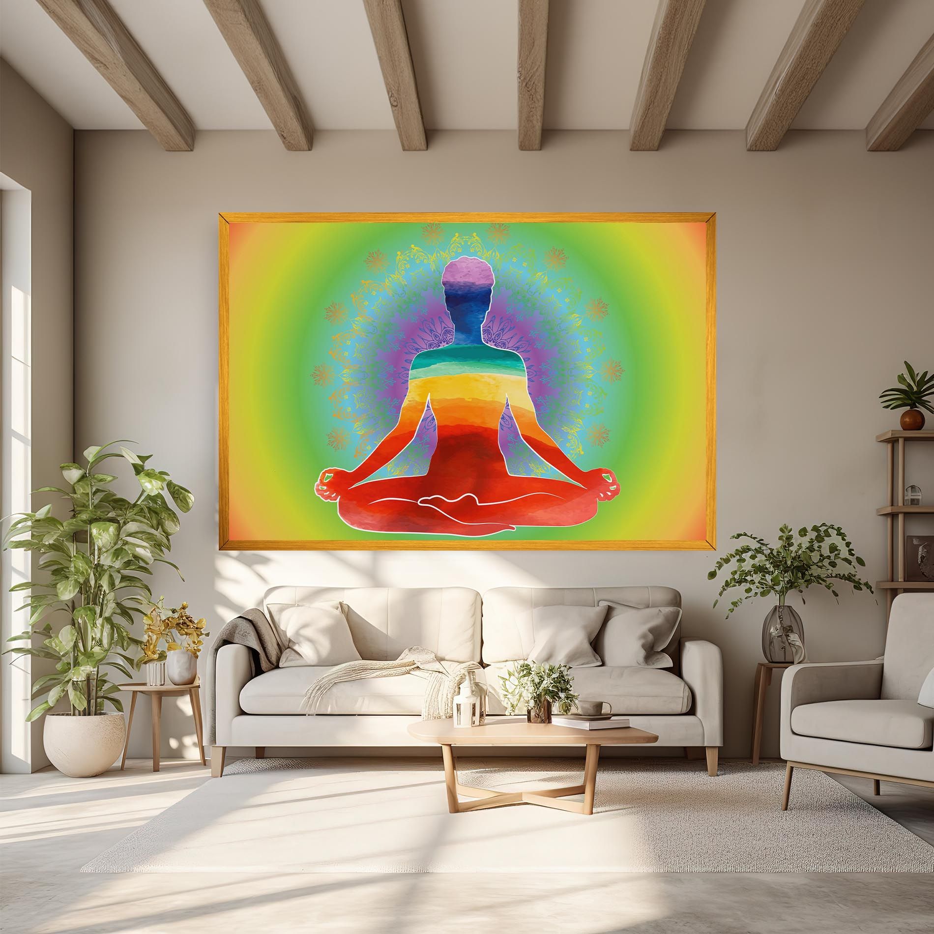 Rainbow Yoga mockup 6