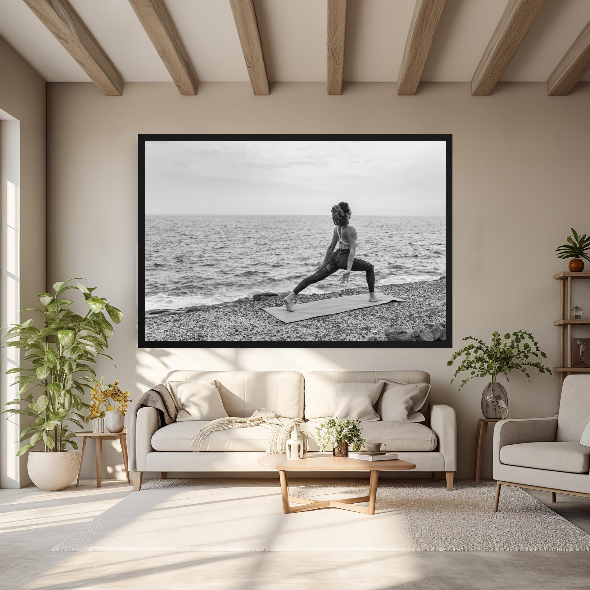 Картина на платно Blissful Balance mockup 6