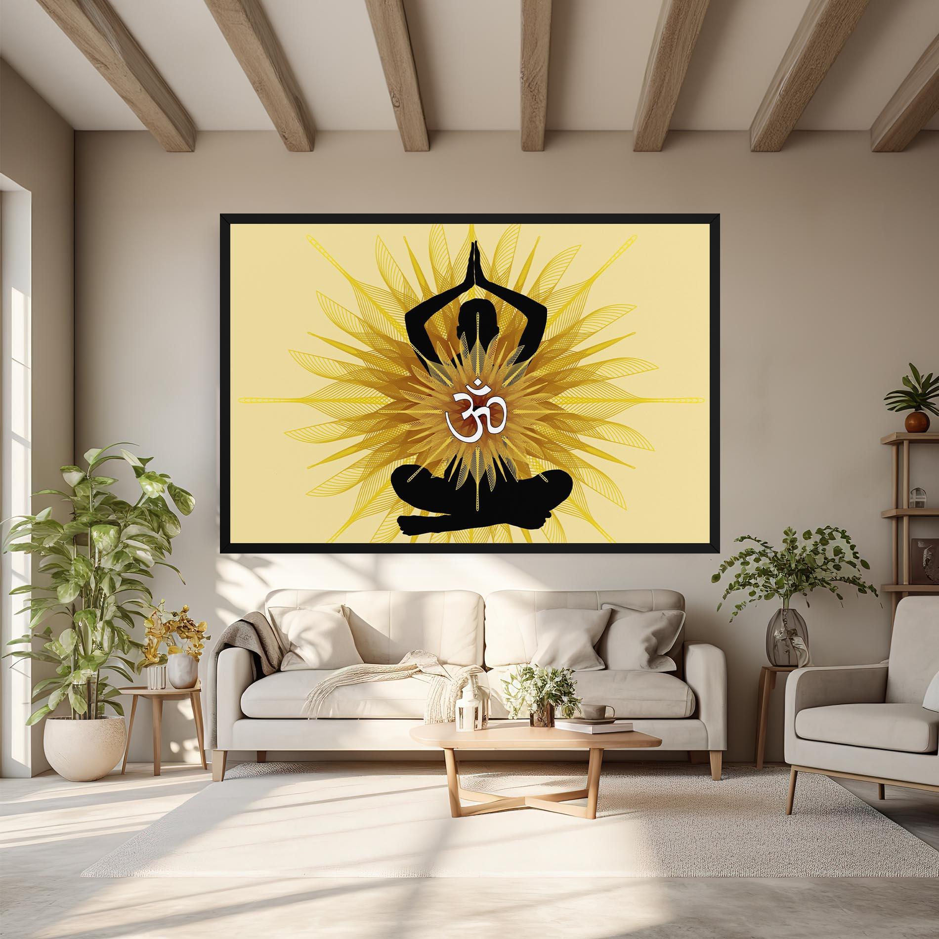 Картина на платно Manipura mockup 6