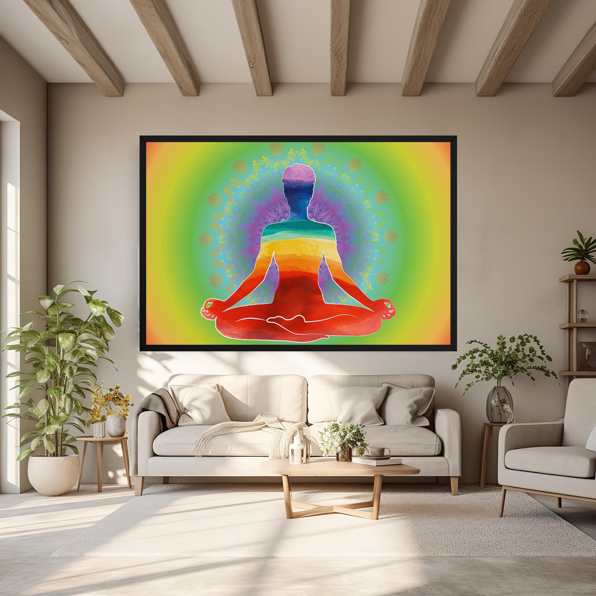 Rainbow Yoga mockup 6