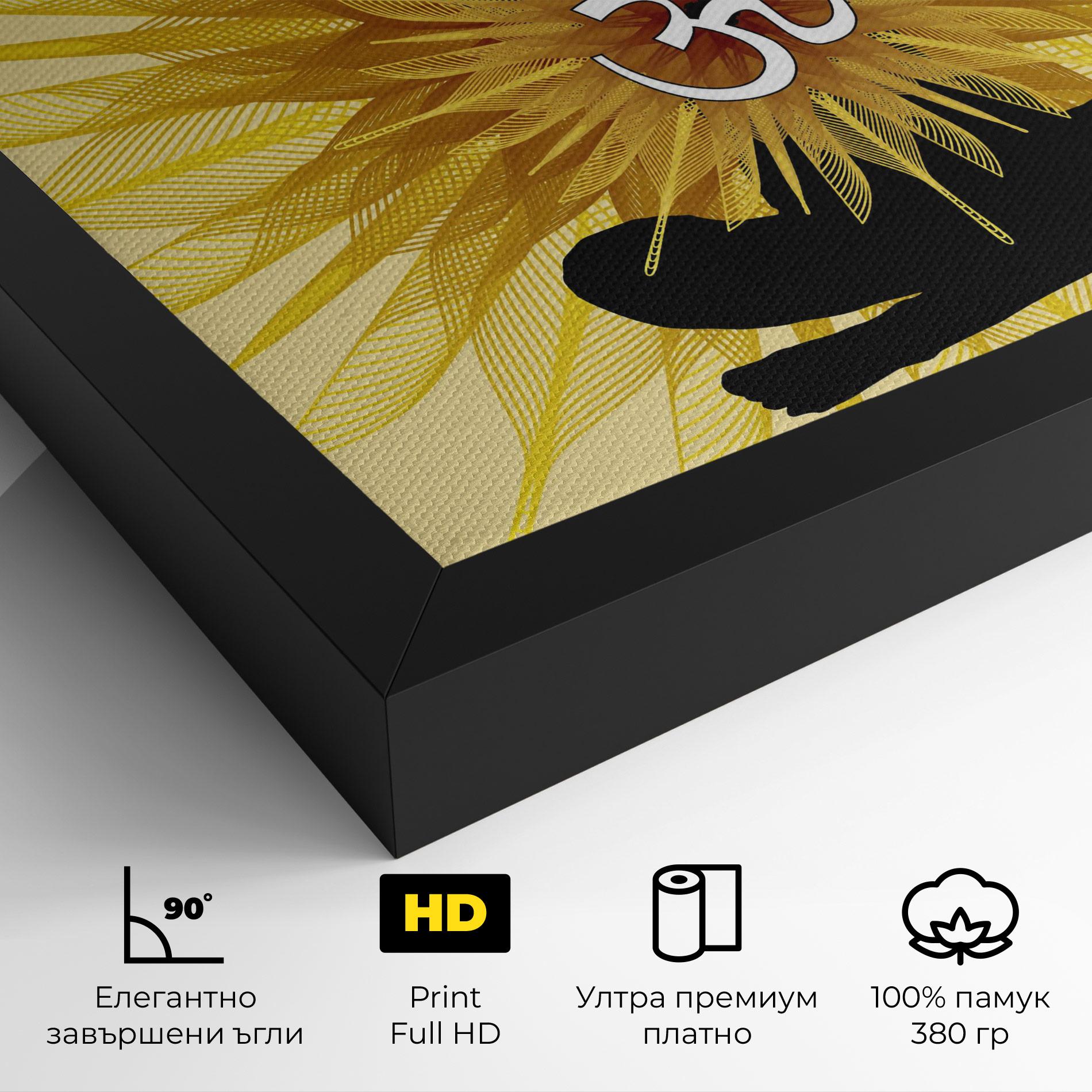 Картина на платно Manipura mockup 4