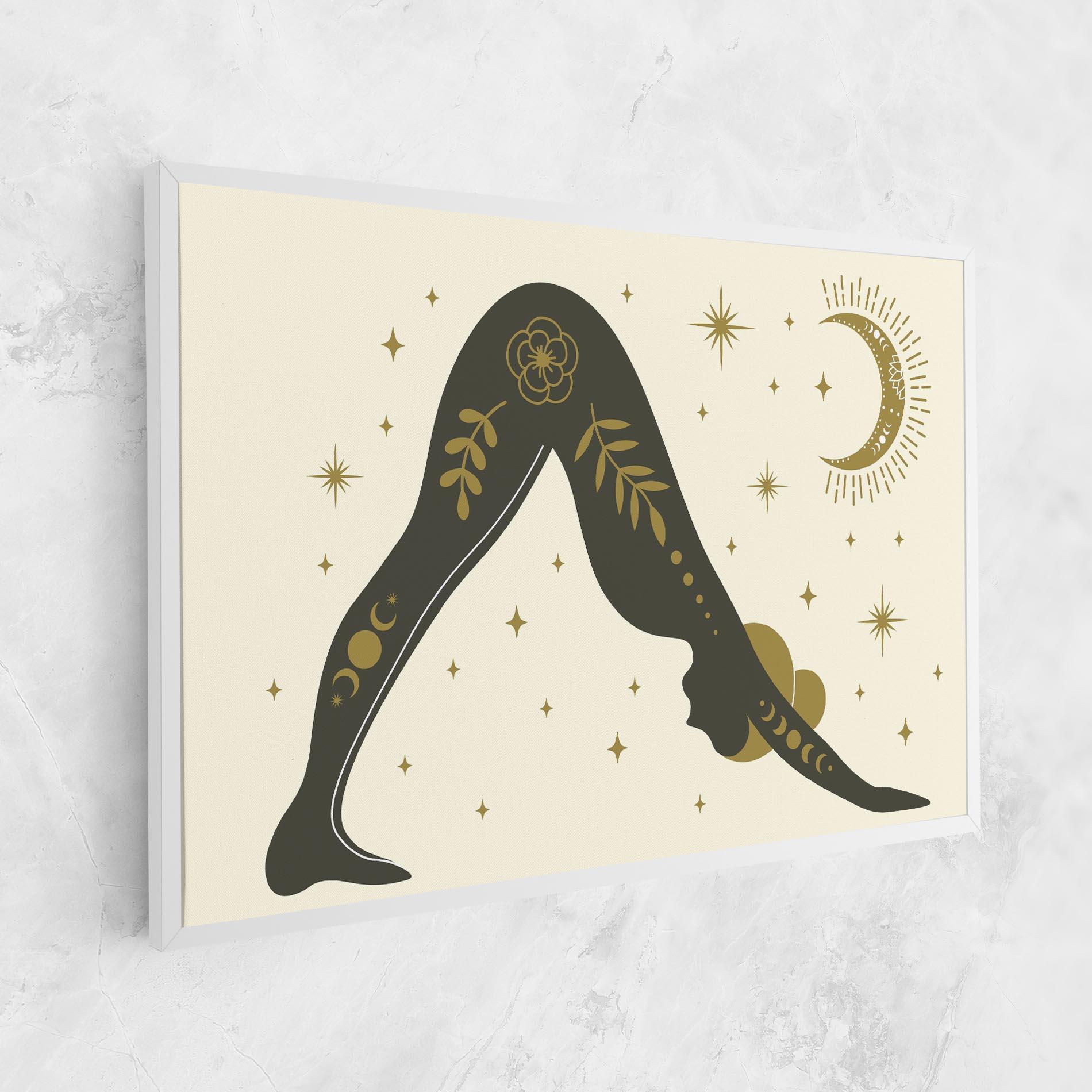 Картина на платно Adho Mukha mockup 1