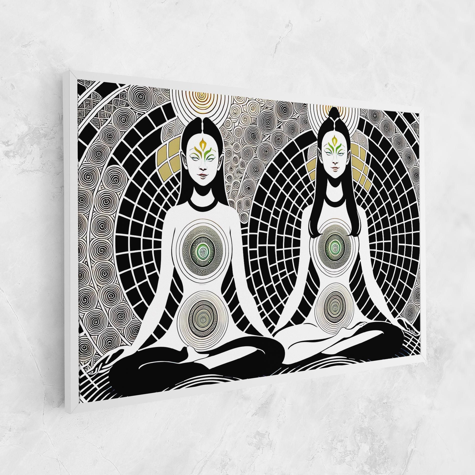 Clolorful Meditation mockup 1