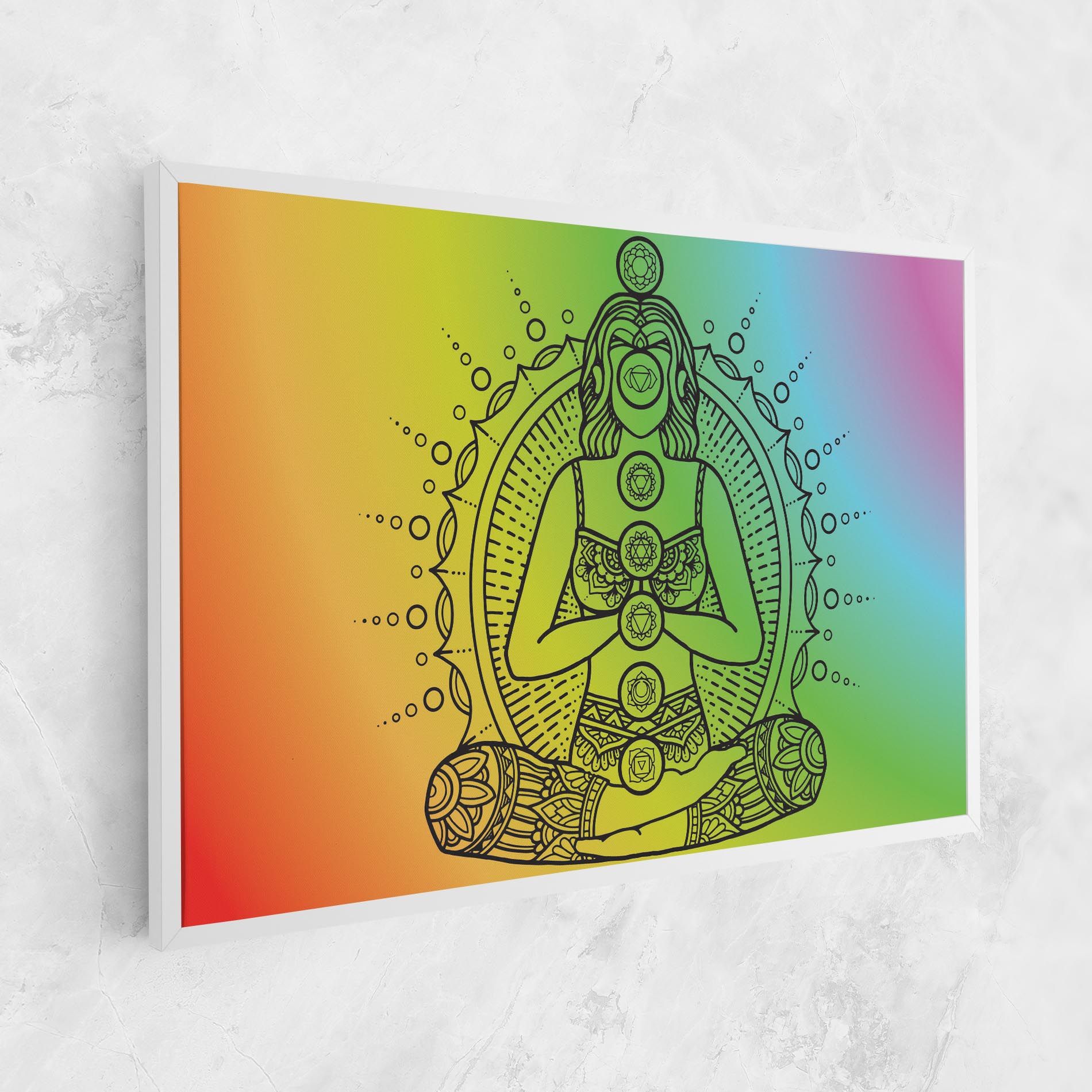 Girl Meditation mockup 1