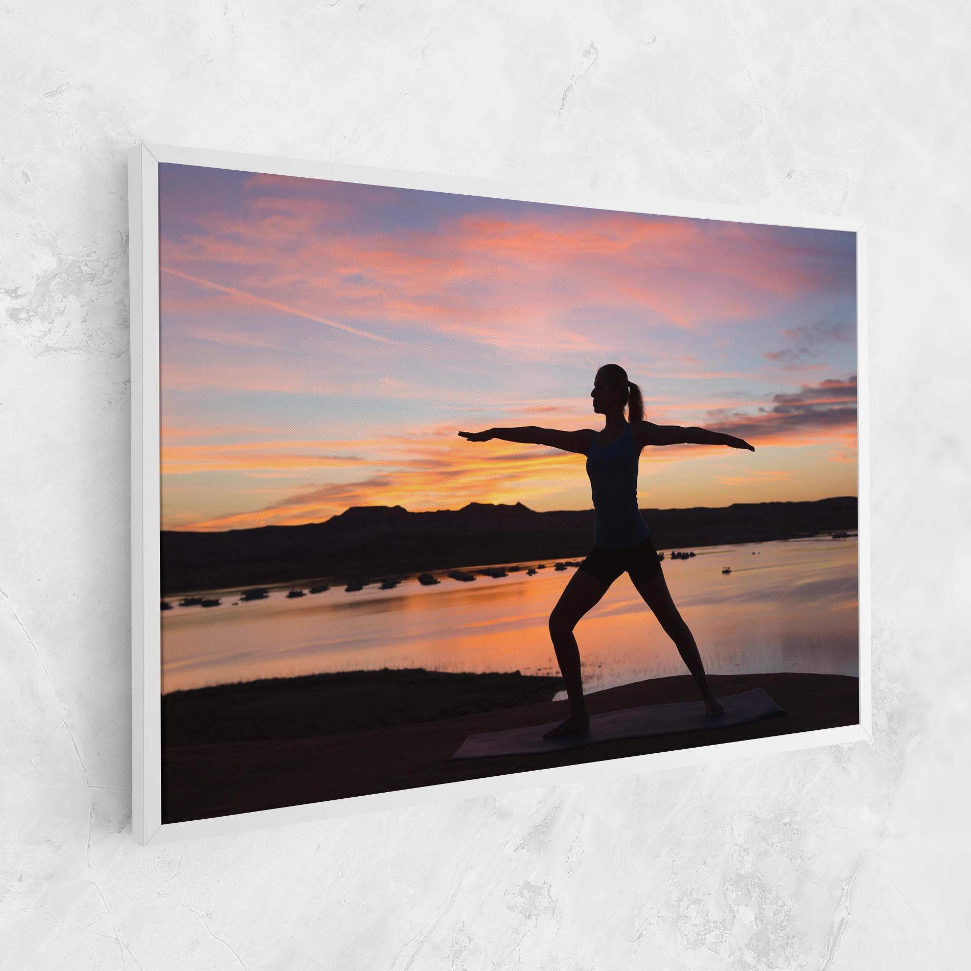 Картина на платно Morning Yoga mockup 1