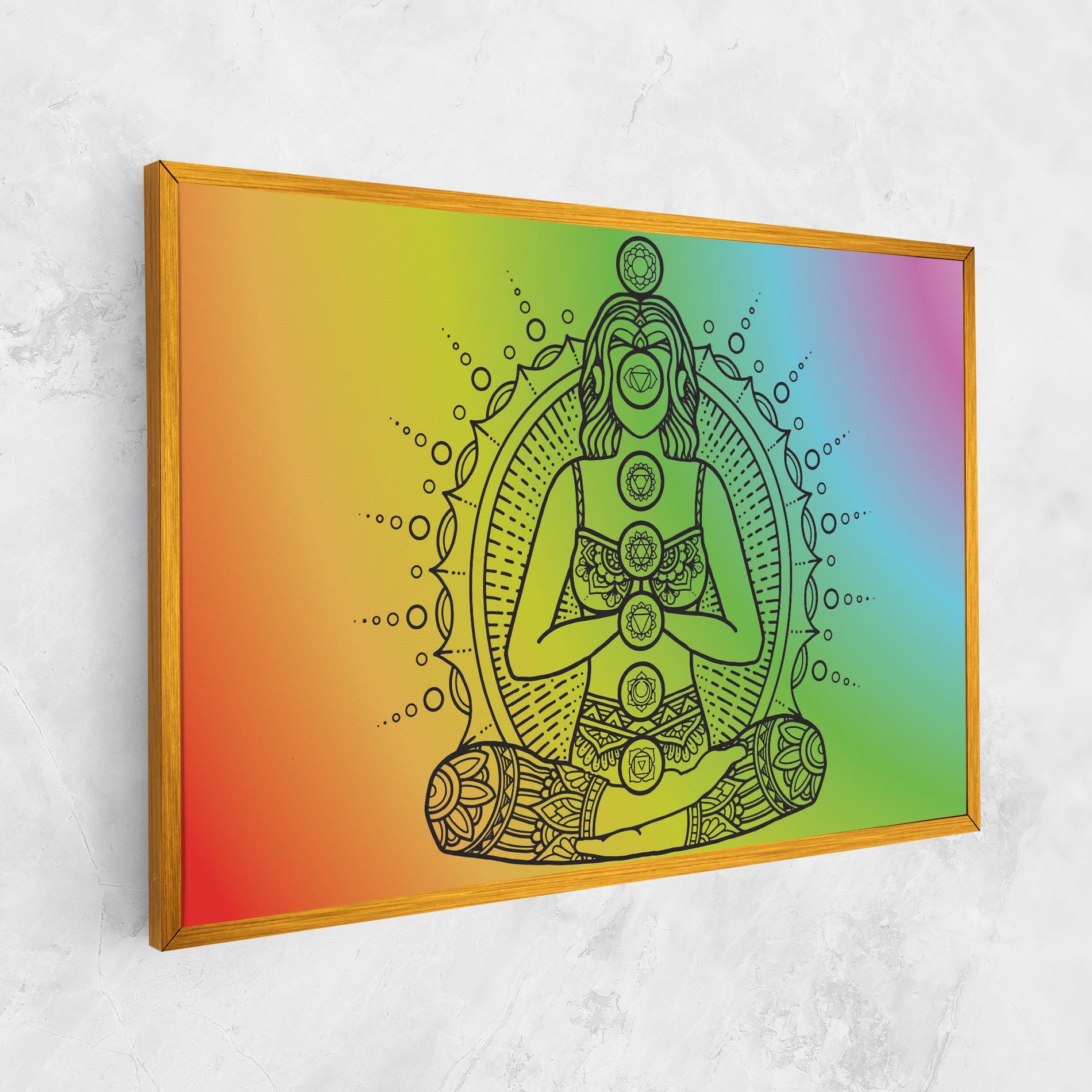 Girl Meditation mockup 1