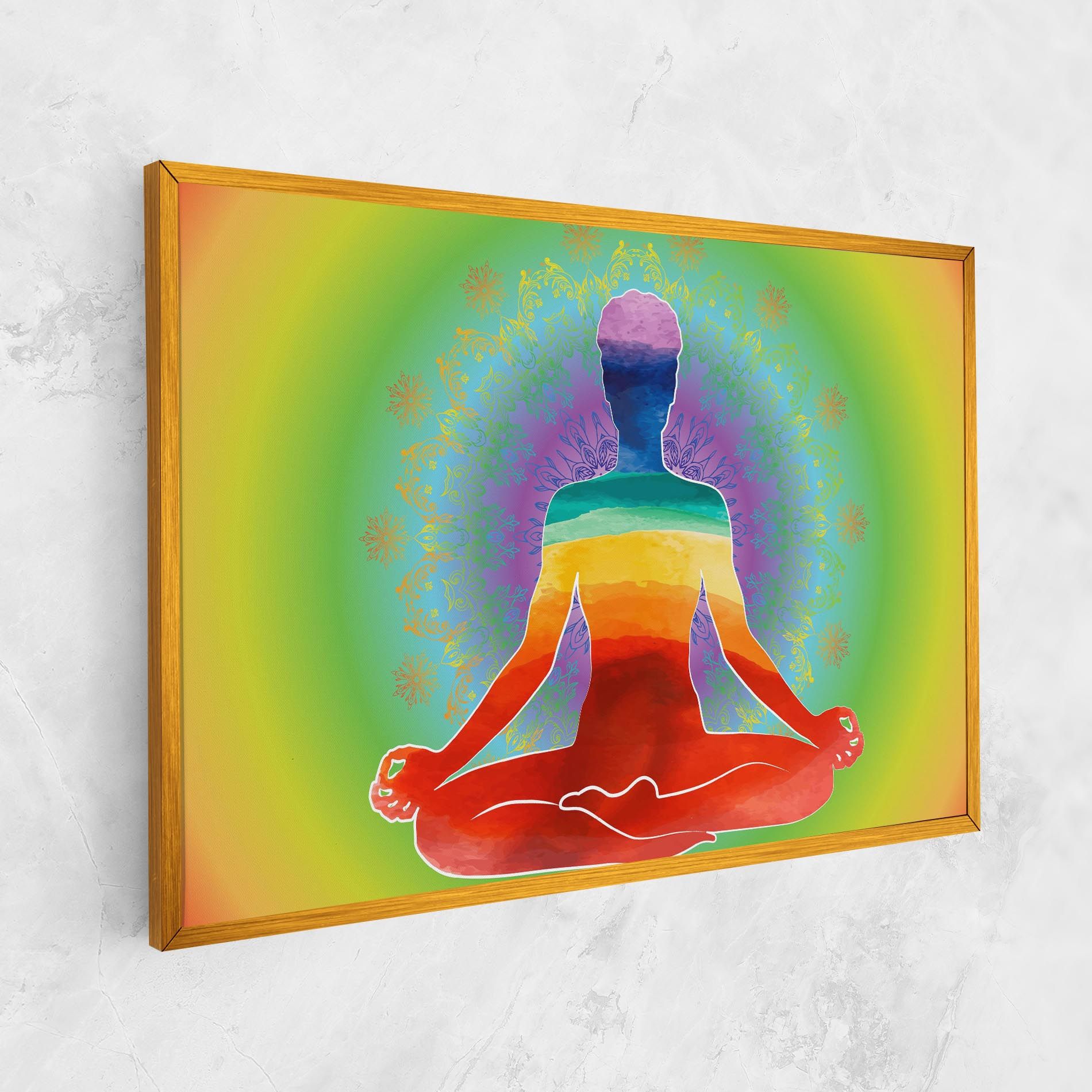 Rainbow Yoga mockup 1