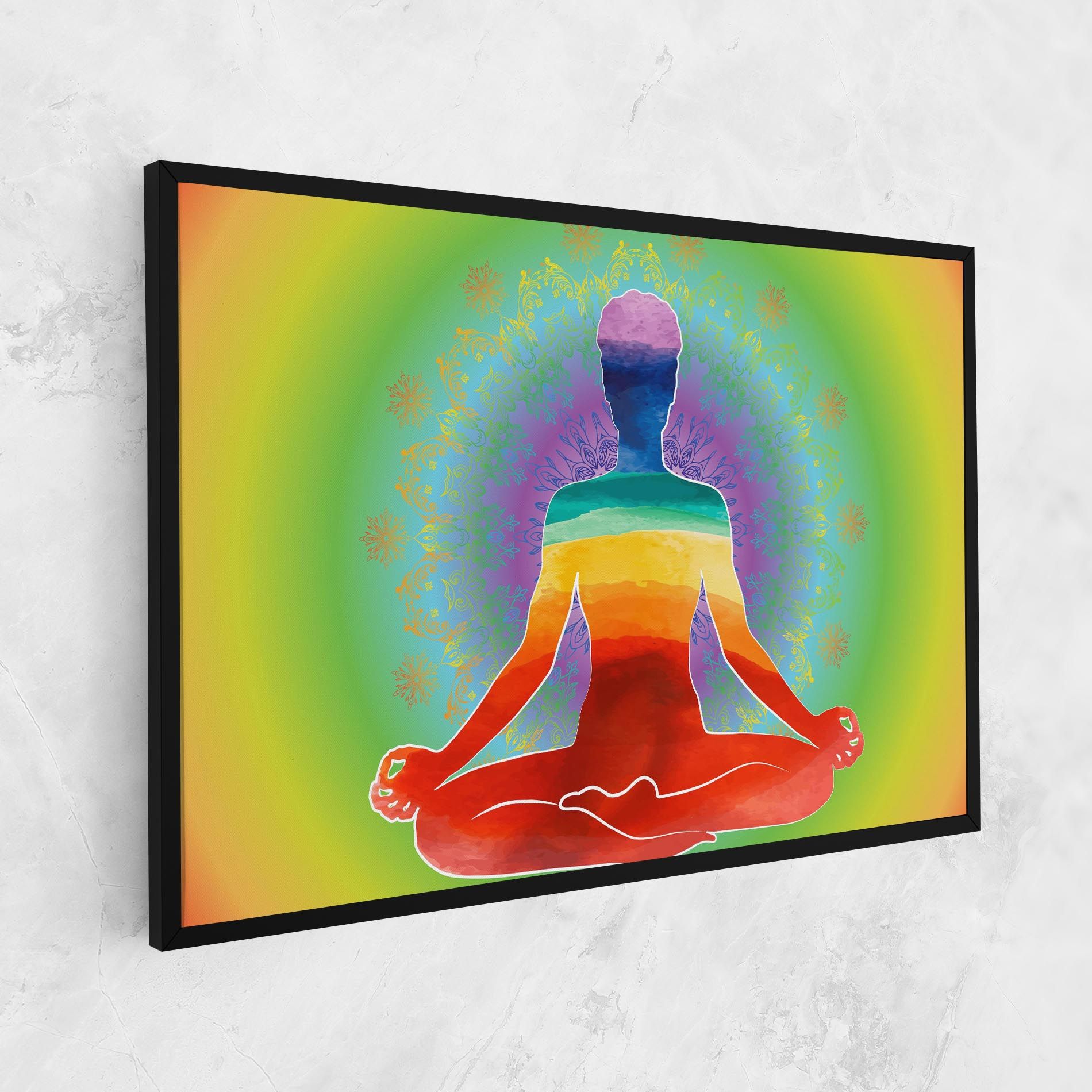 Rainbow Yoga mockup 1