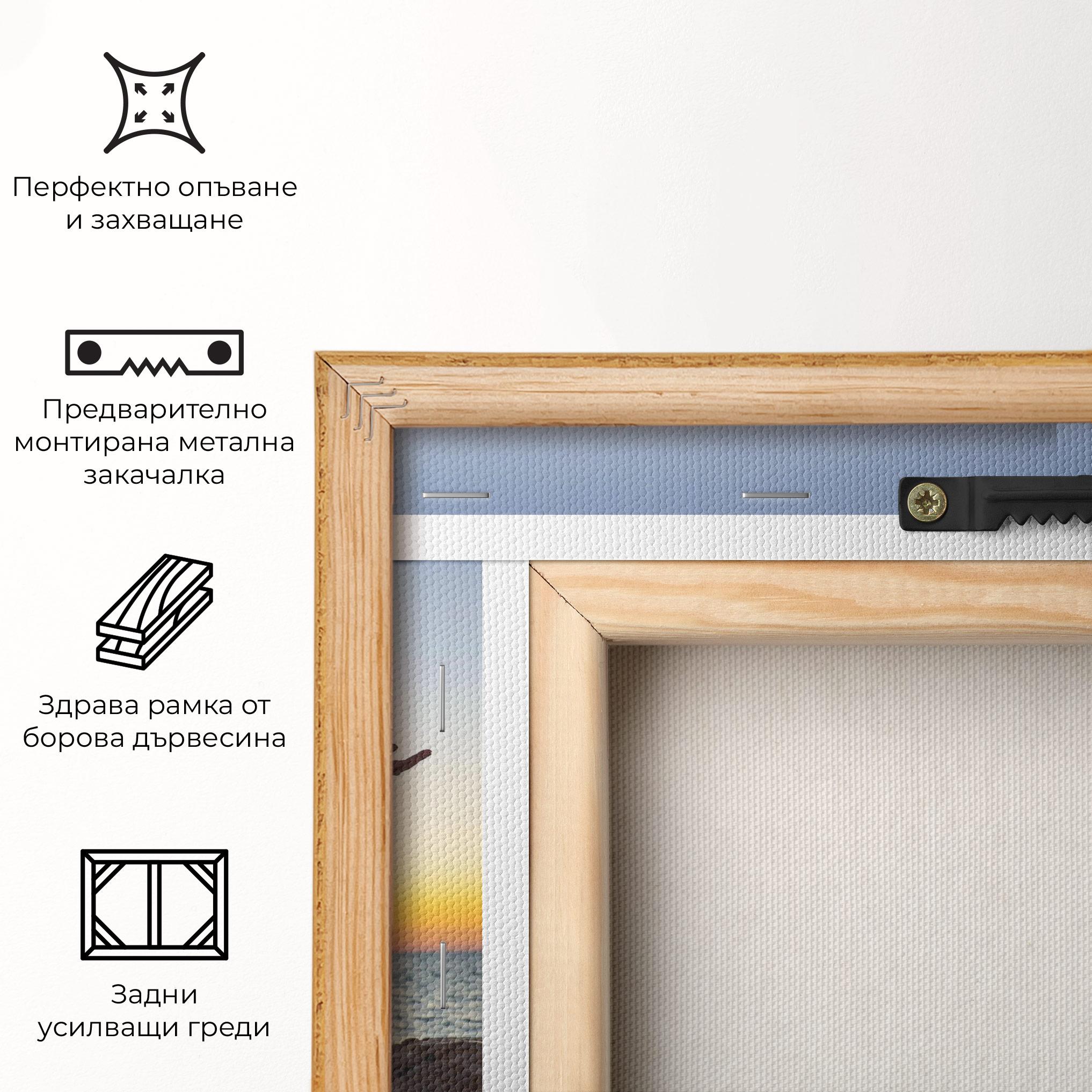 Картина на платно Calm Asana mockup 5