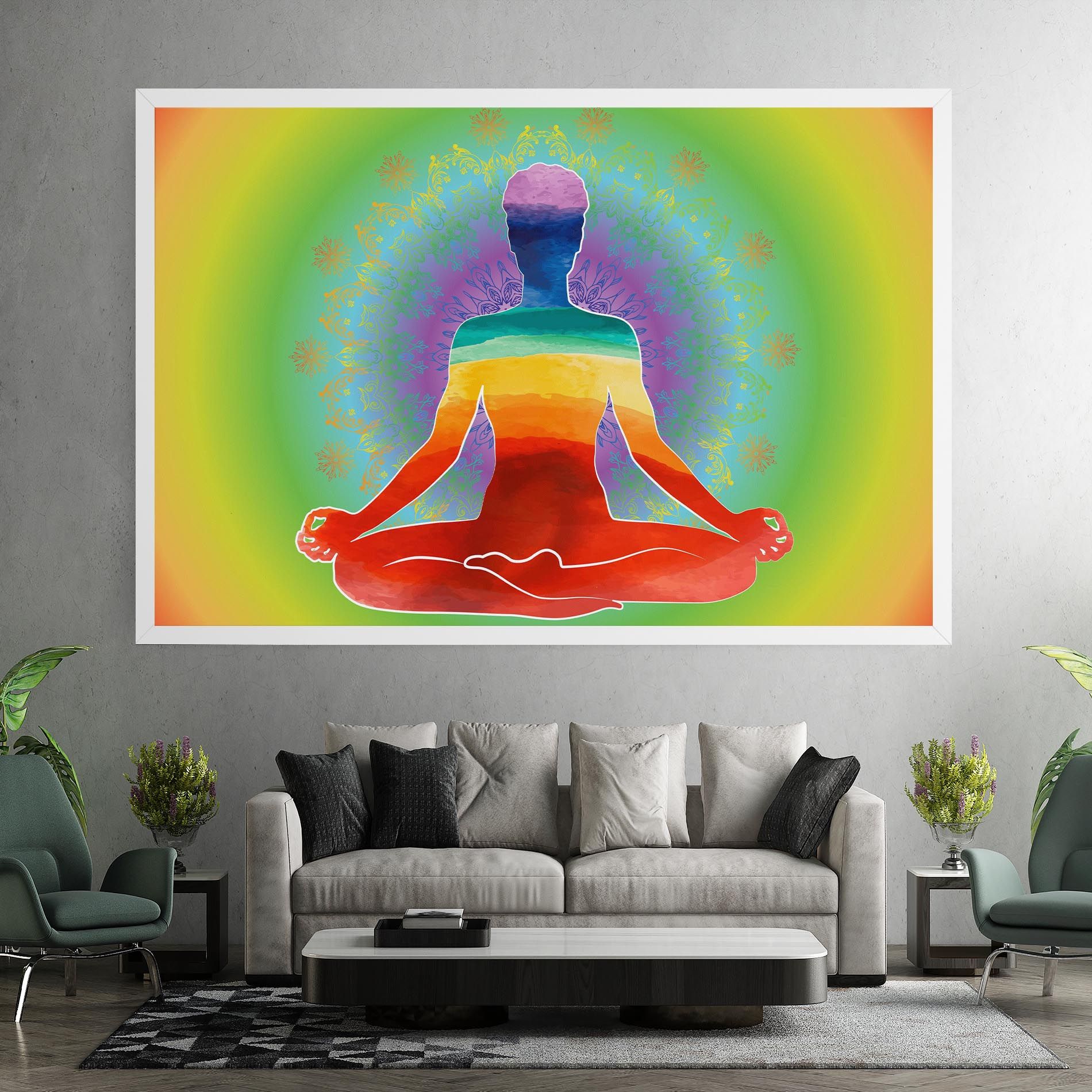 Rainbow Yoga mockup 7