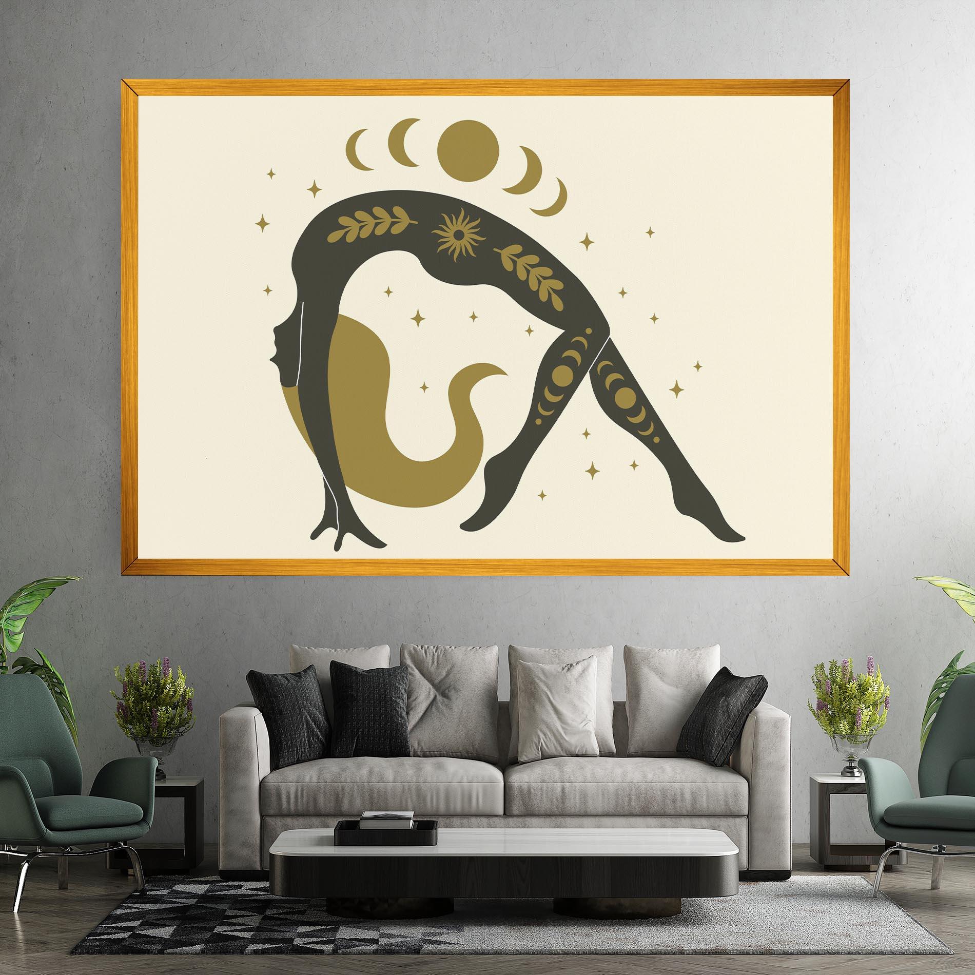 Картина на платно Chamatkarasana mockup 7