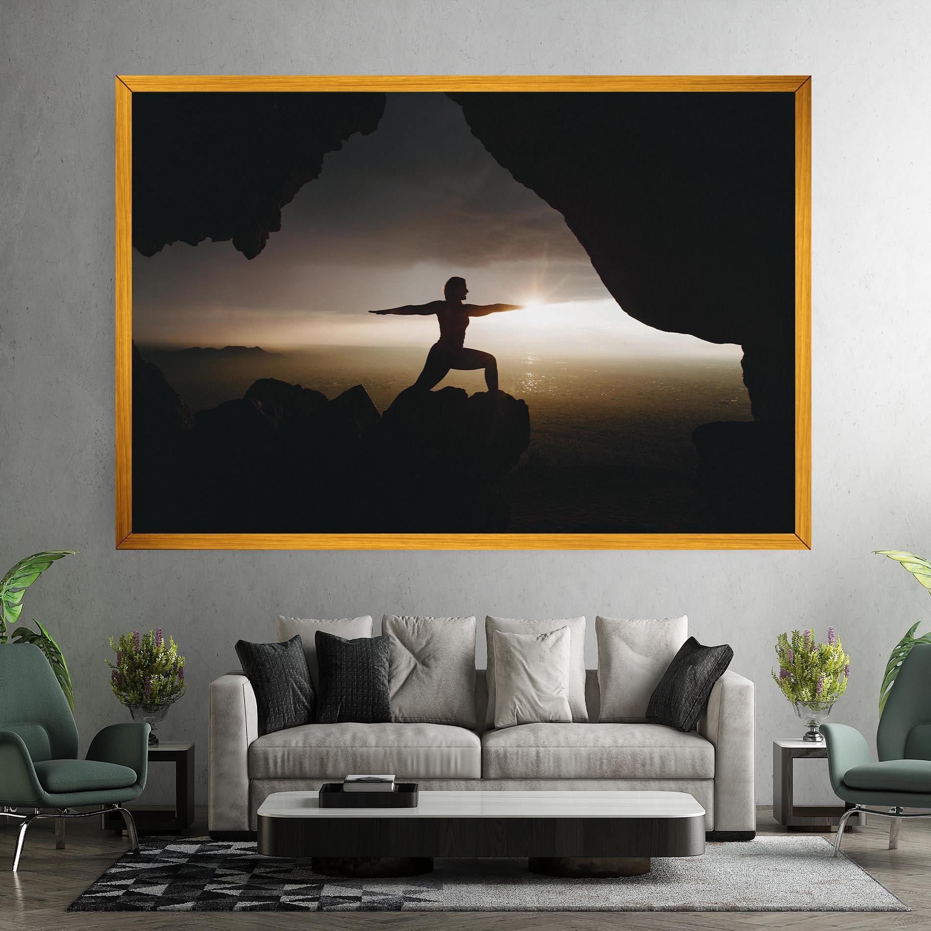 Картина на платно Harmony Hues mockup 7