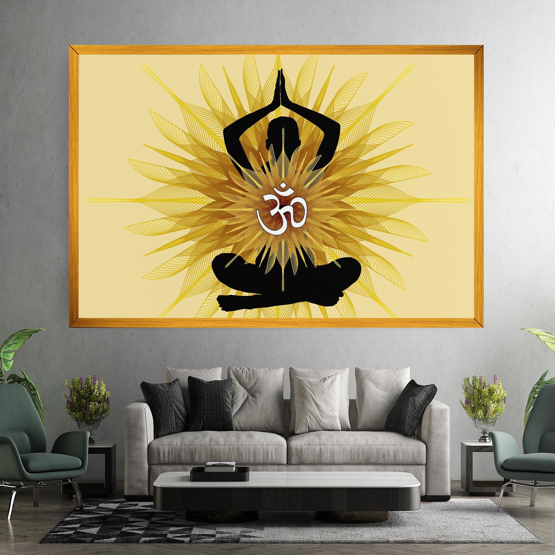 Картина на платно Manipura mockup 7