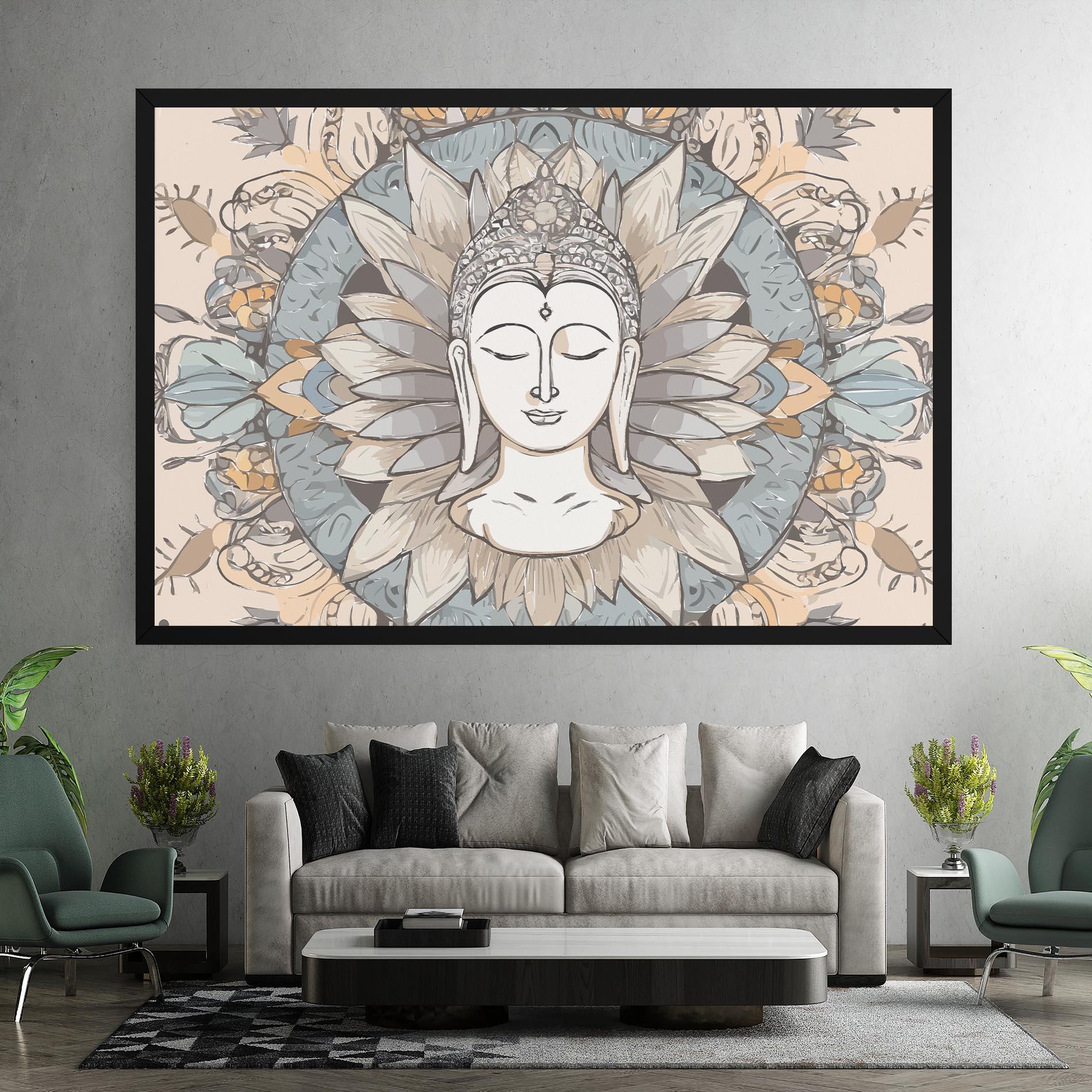 Картина на платно Boho Element mockup 7