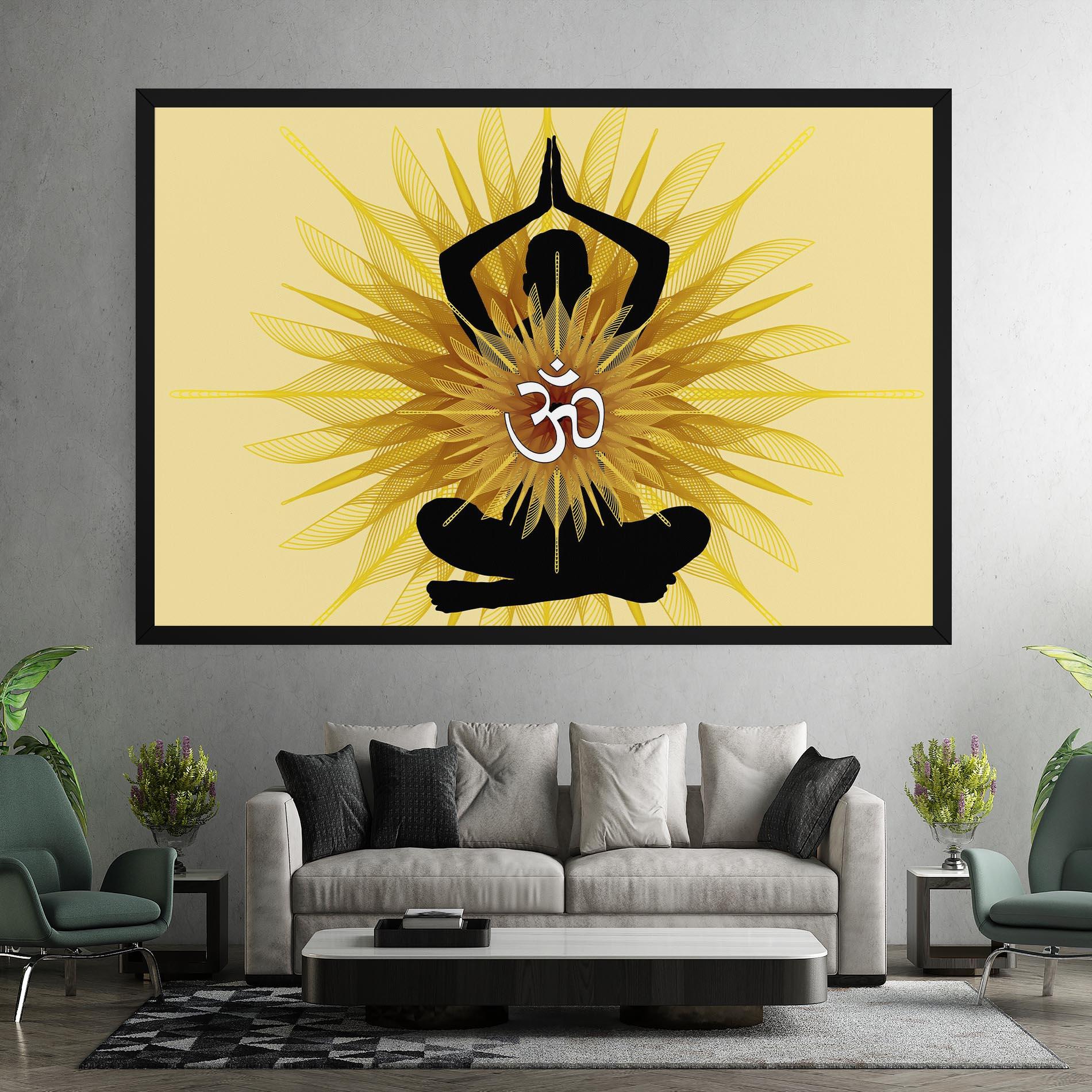 Картина на платно Manipura mockup 7